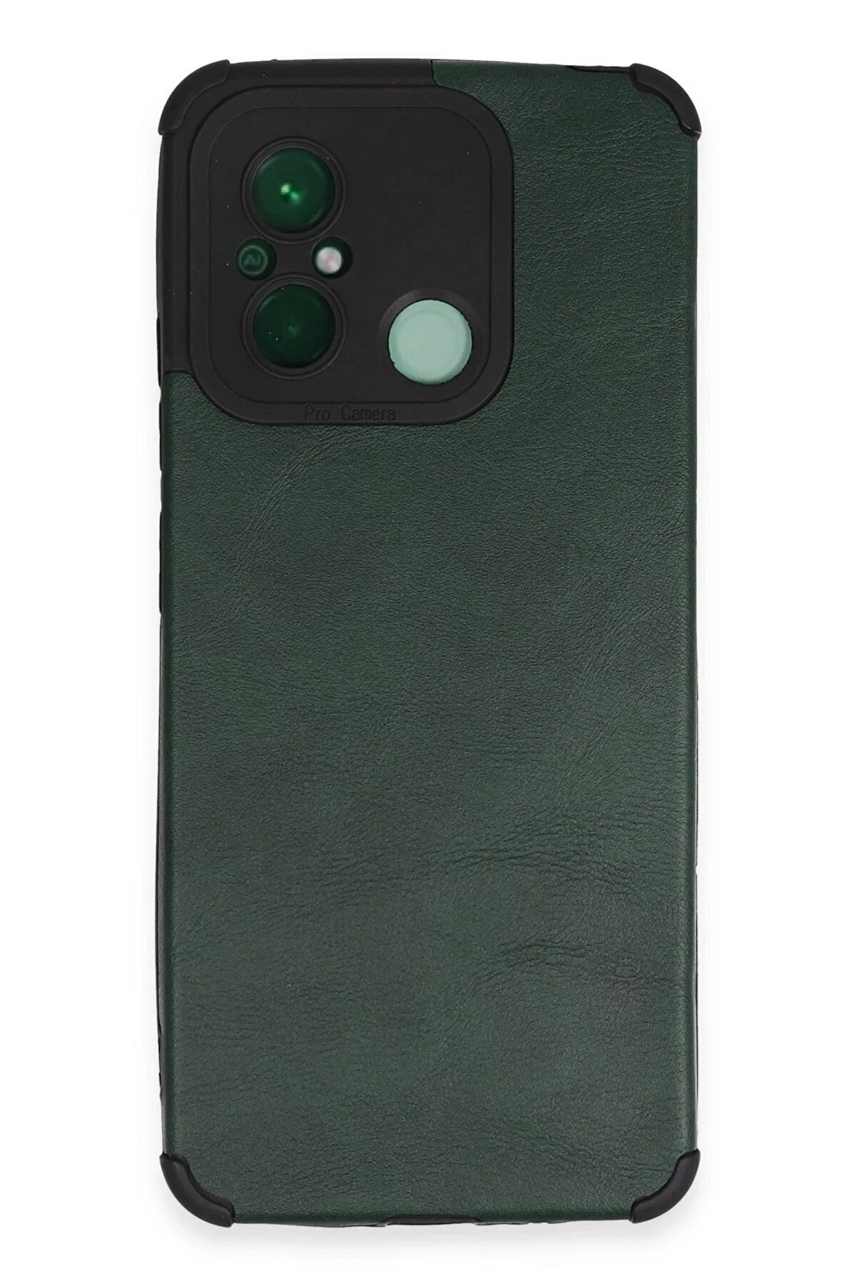 CepteToptan Xiaomi Redmi 12C Kılıf Loop Deri Silikon - Yeşil - DROPX4264-8641