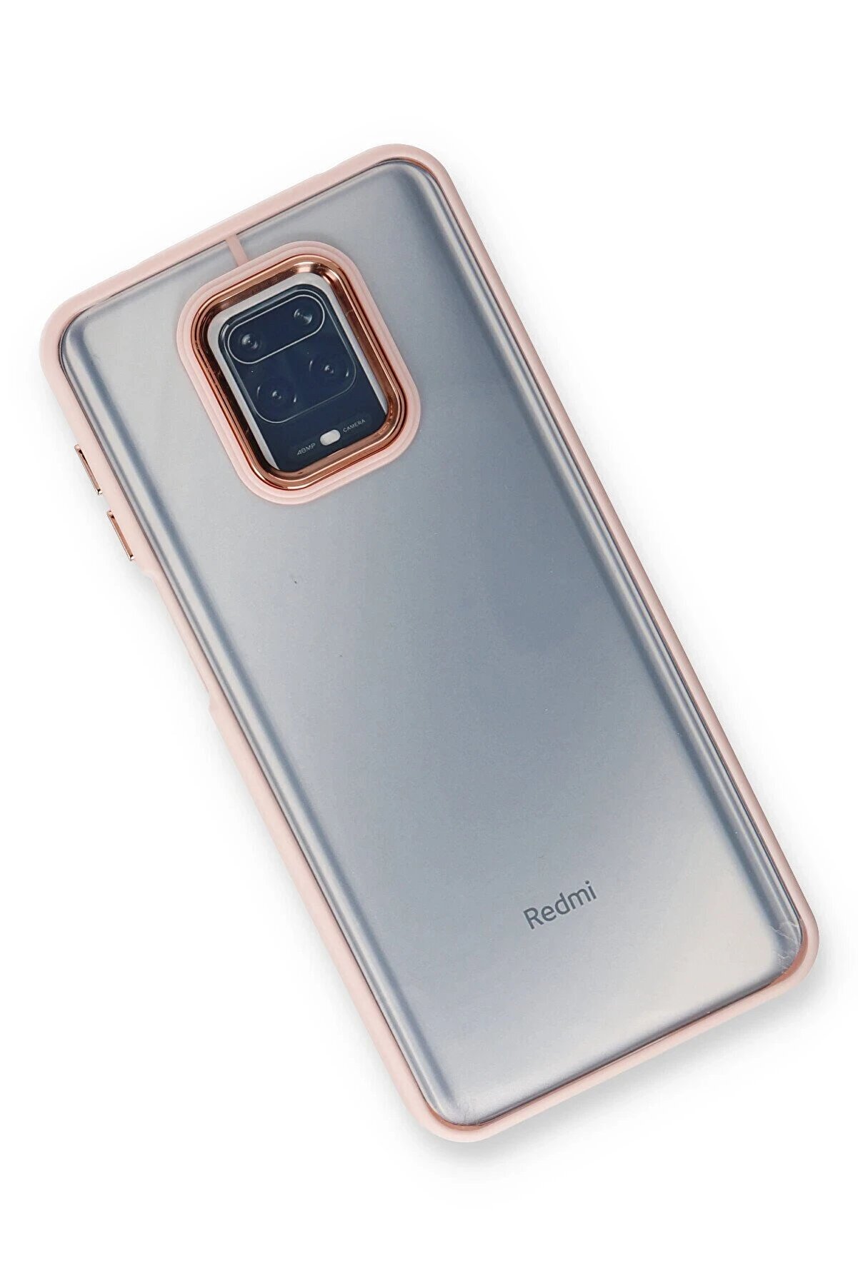 Xi̇aomi̇ Redmi̇ Note 9 Pro Kılıf Dora Kapak - Pudra - Dropx4093-4630