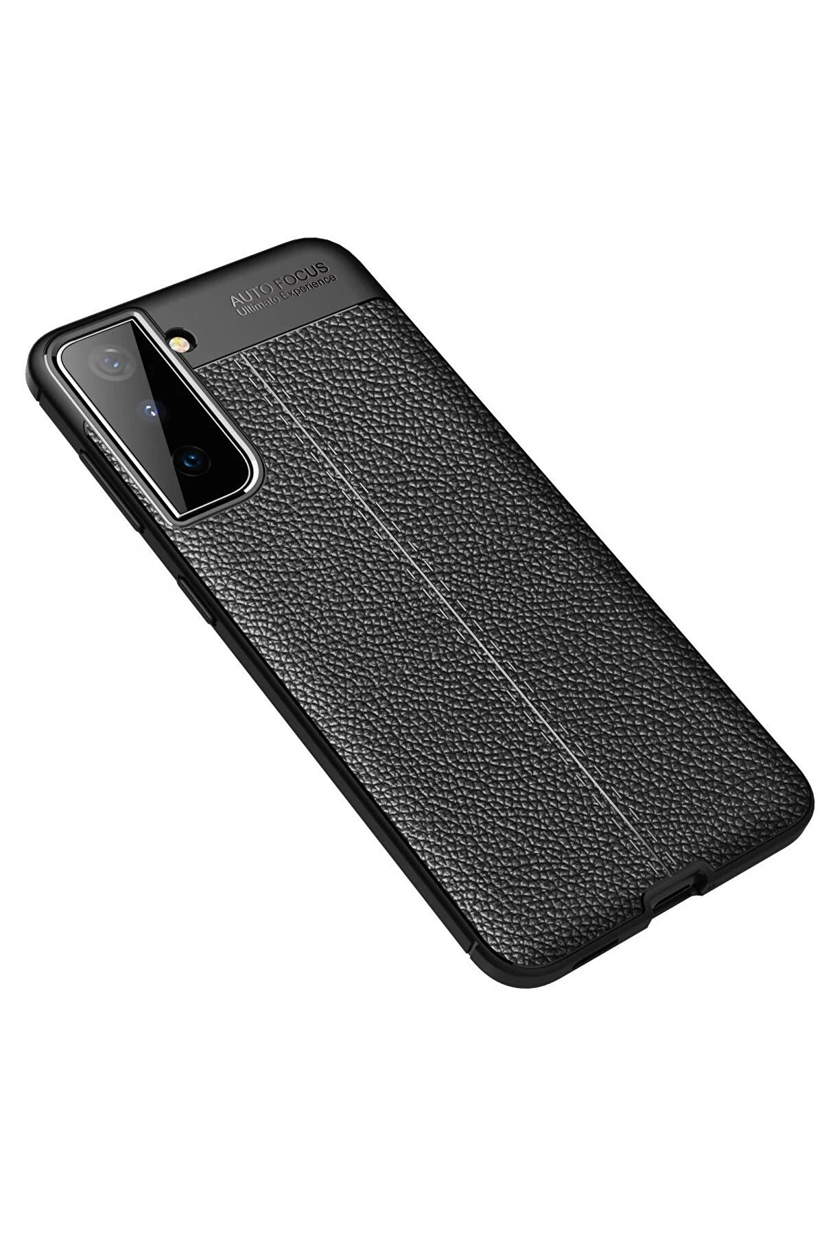 Samsung Galaxy S21 Plus Kılıf Auto Focus Kapak - Si̇yah - Dropx5730-9312