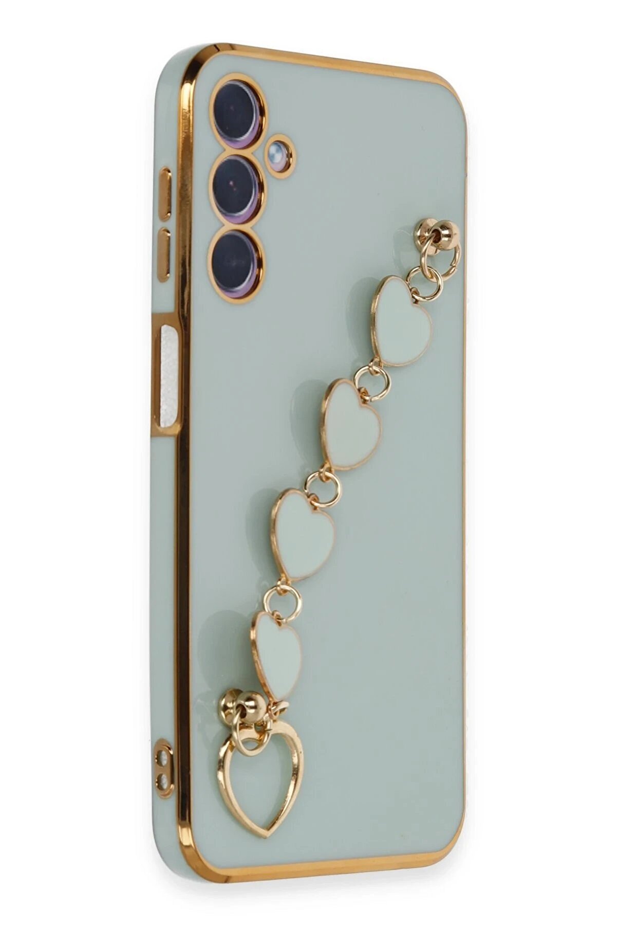 Samsung Galaxy A24 4G Kılıf Esi̇la Si̇li̇kon - Su Yeşi̇li̇ - Dropx3221-8974