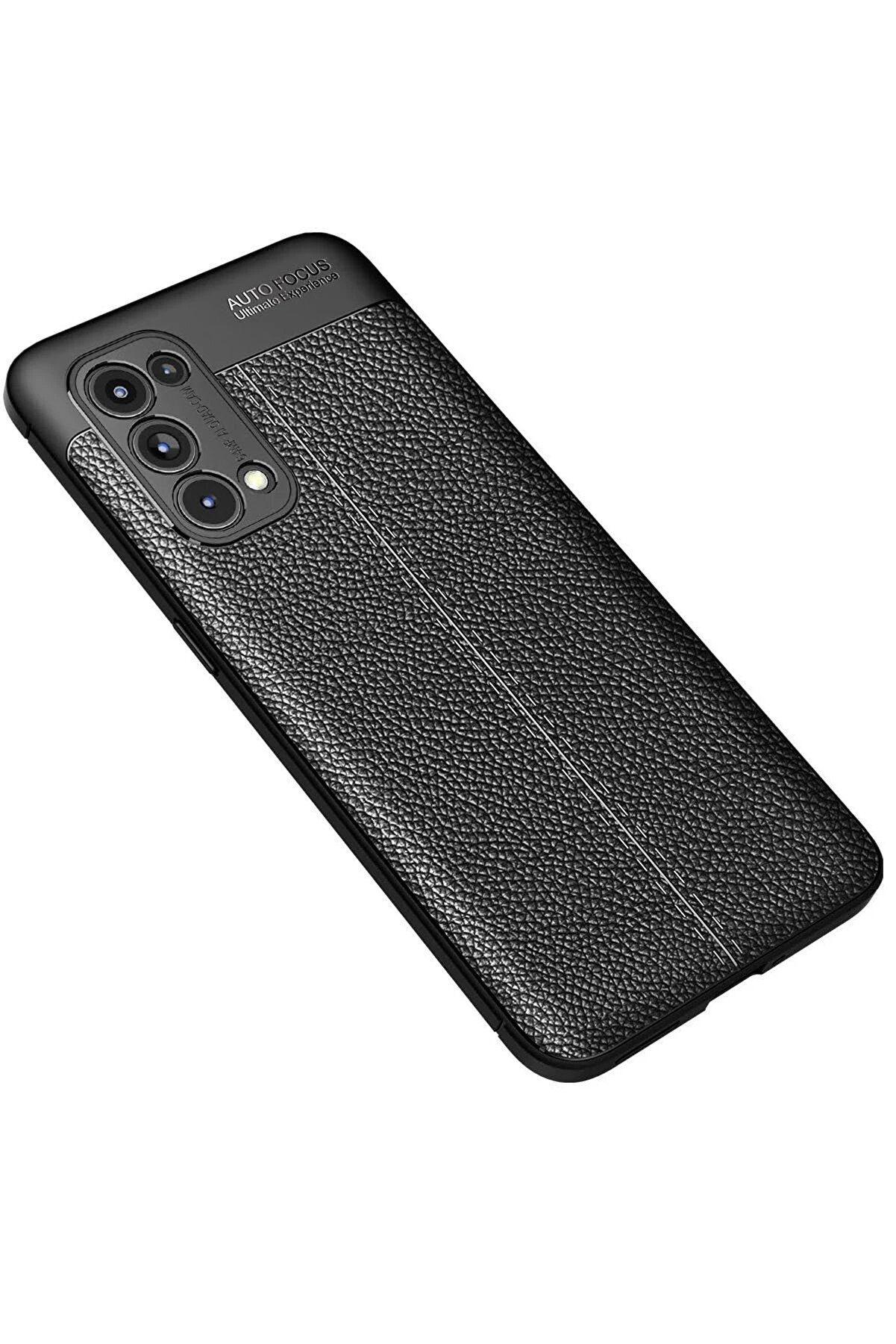 Oppo Reno 5 Pro Kılıf Auto Focus Kapak - Si̇yah - Dropx6724-3447