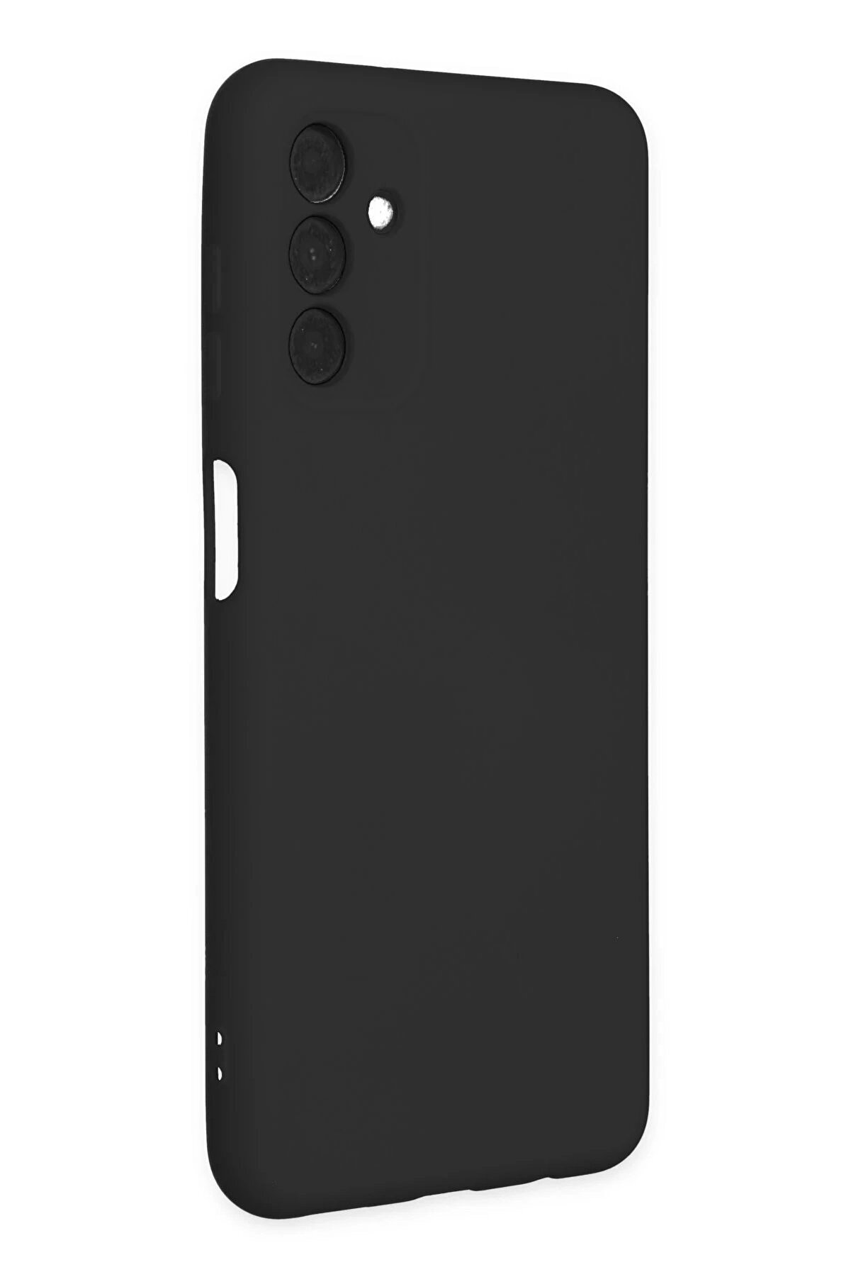 Samsung Galaxy A04S Kılıf Nano İçi̇ Kadi̇fe Si̇li̇kon - Si̇yah - Dropx8914-5879