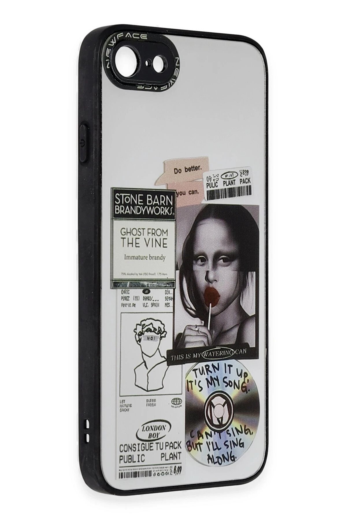 İphone 7 Kılıf Mi̇rror Desenli̇ Kapak - Mi̇rror - 2 - Brh029720-3113