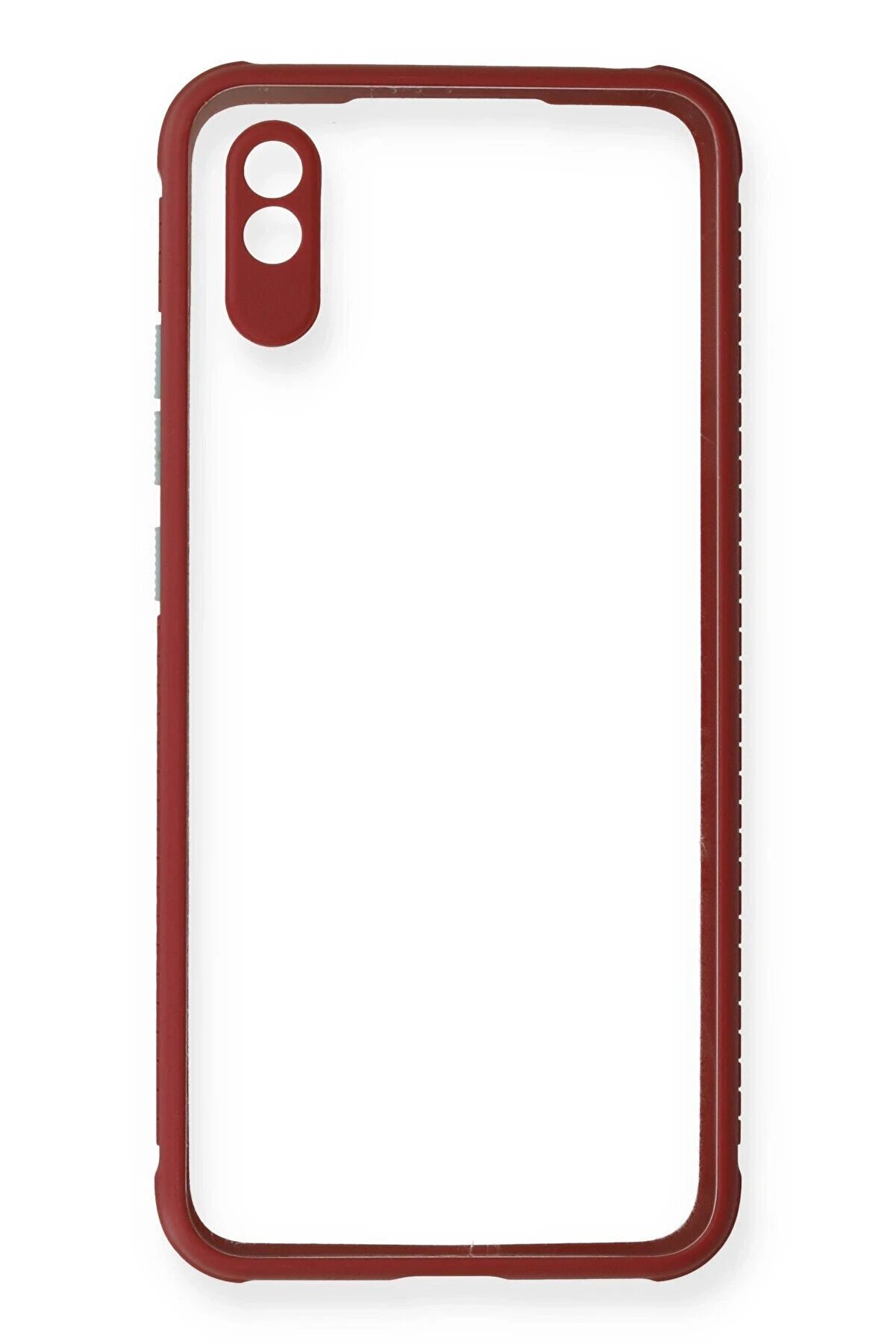 Xi̇aomi̇ Redmi̇ 9A Kılıf Mi̇ami̇ Şeffaf Si̇li̇kon - Fuşya - Dropx4254-1207