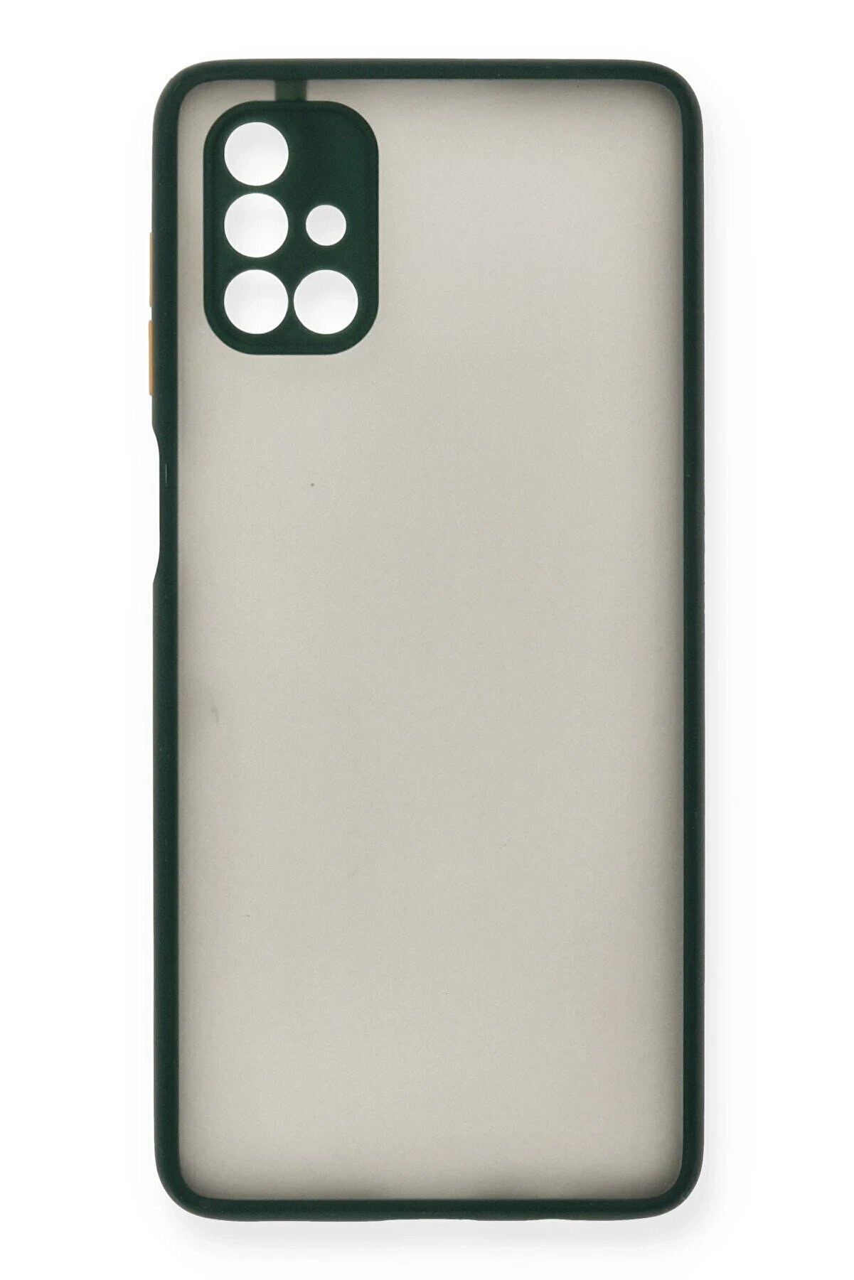 Samsung Galaxy M51 Kılıf Montreal Si̇li̇kon Kapak - Yeşi̇l - Dropx2546-5165