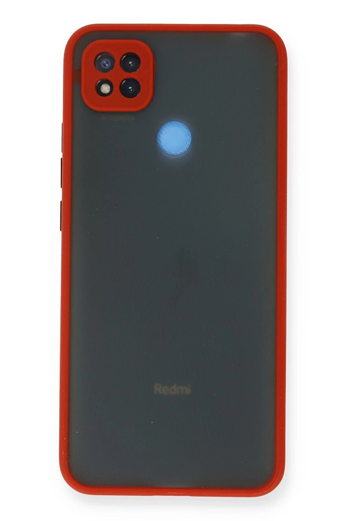 CepteToptan Xiaomi Redmi 9C Kılıf Montreal Silikon Kapak - Kırmızı - DROPX1915-1831