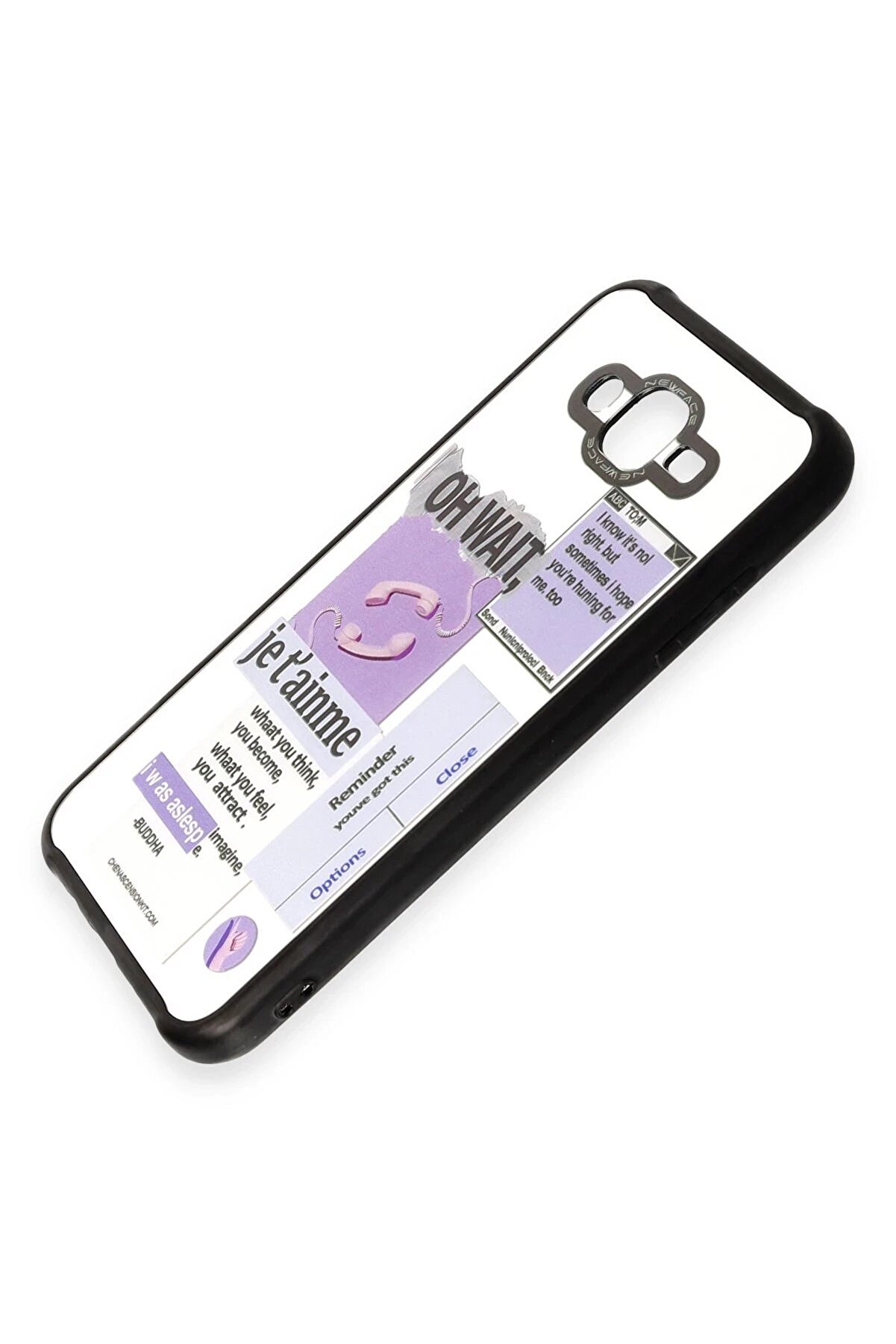 Samsung Galaxy J7 Kılıf Mi̇rror Desenli̇ Kapak - Mi̇rror - 4 - Dropx1584-1505