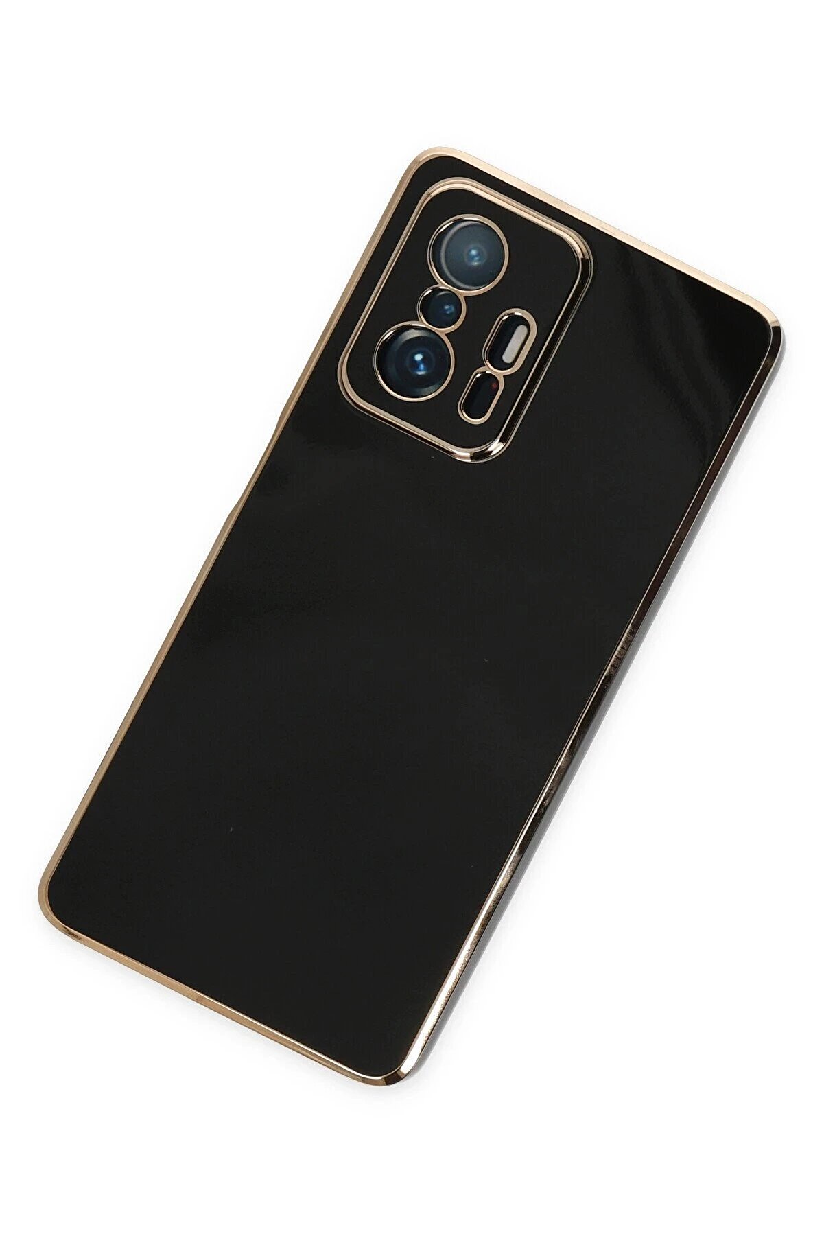 Xi̇aomi̇ Mi̇ 11T Pro Kılıf Volet Si̇li̇kon - Si̇yah - Dropx1336-5964