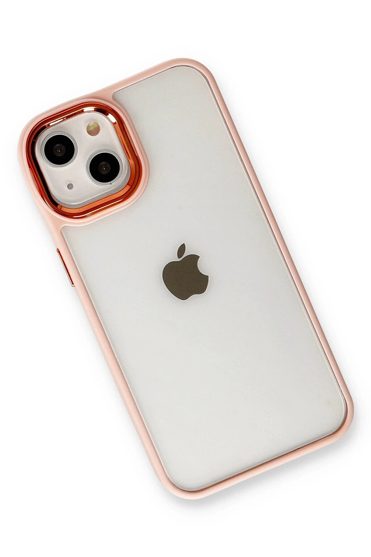 İphone 14 Plus Kılıf Dora Kapak - Pudra - Dropx4114-2925