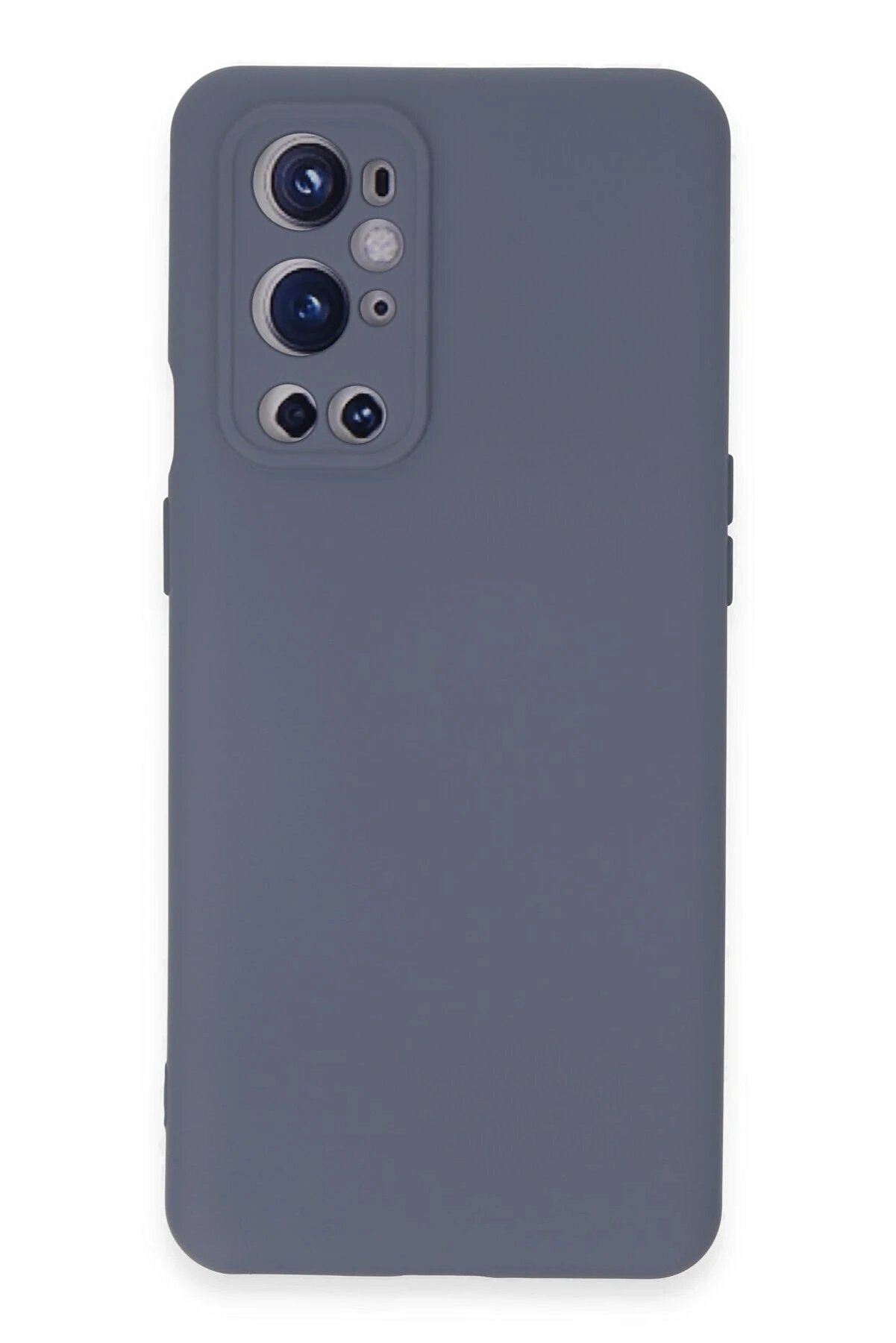 One Plus 9 Pro Kılıf Nano İ&ccedil;i̇ Kadi̇fe Si̇li̇kon - Gri̇ - Dropx2327-4237