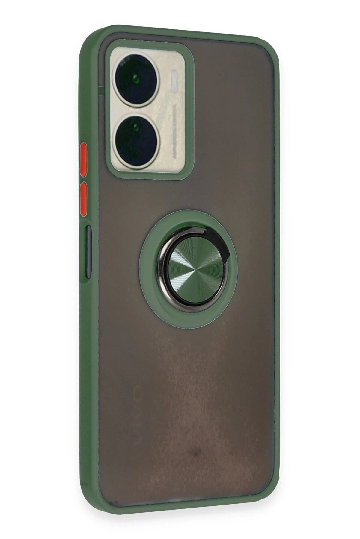 Vi̇vo Y16 Kılıf Montreal Y&uuml;z&uuml;kl&uuml; Si̇li̇kon Kapak - Yeşi̇l - Dropx3413-3293