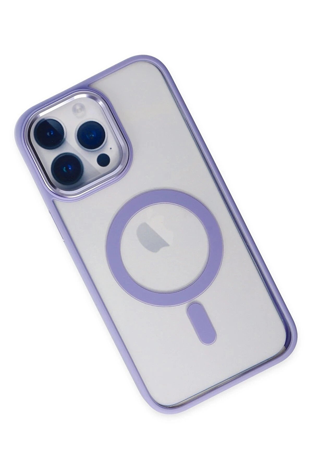 İphone 14 Pro Max Kılıf Room Magneti̇csafe Si̇li̇kon - Li̇la - Dropx4356-1662