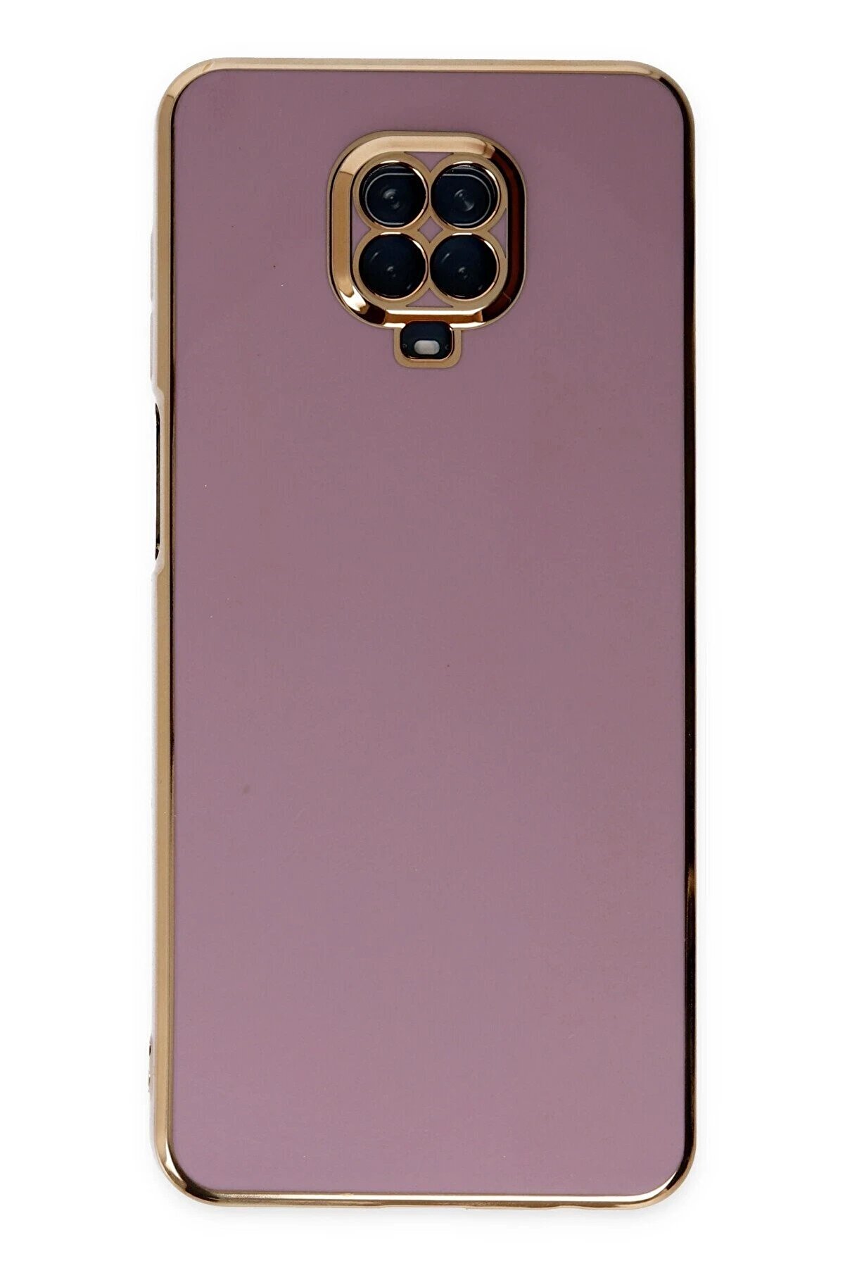 Xi̇aomi̇ Redmi̇ Note 9 Pro Kılıf Volet Si̇li̇kon - Mor - Dropx9096-2033