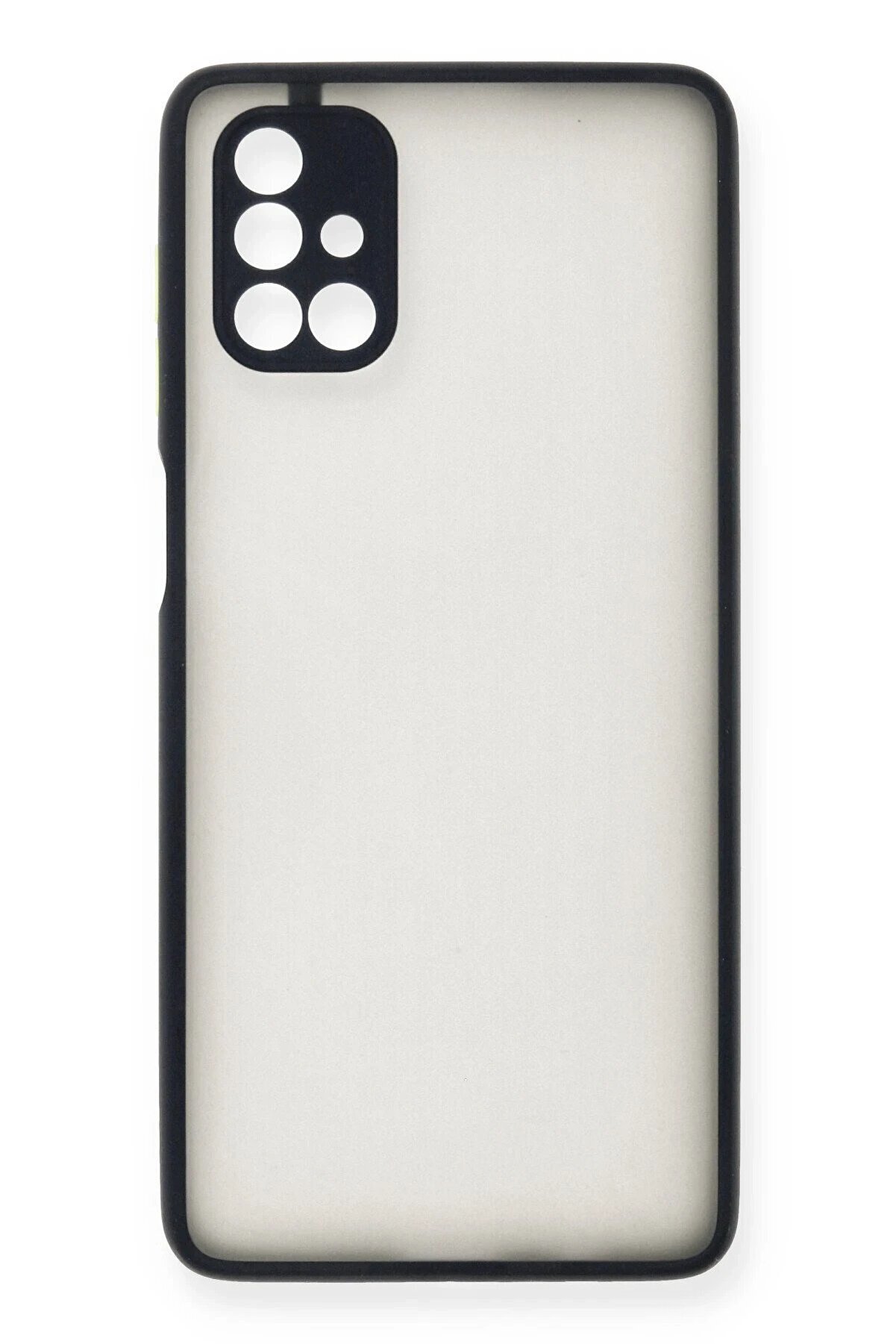 Samsung Galaxy M51 Kılıf Montreal Si̇li̇kon Kapak - Laci̇vert - Dropx6904-2264