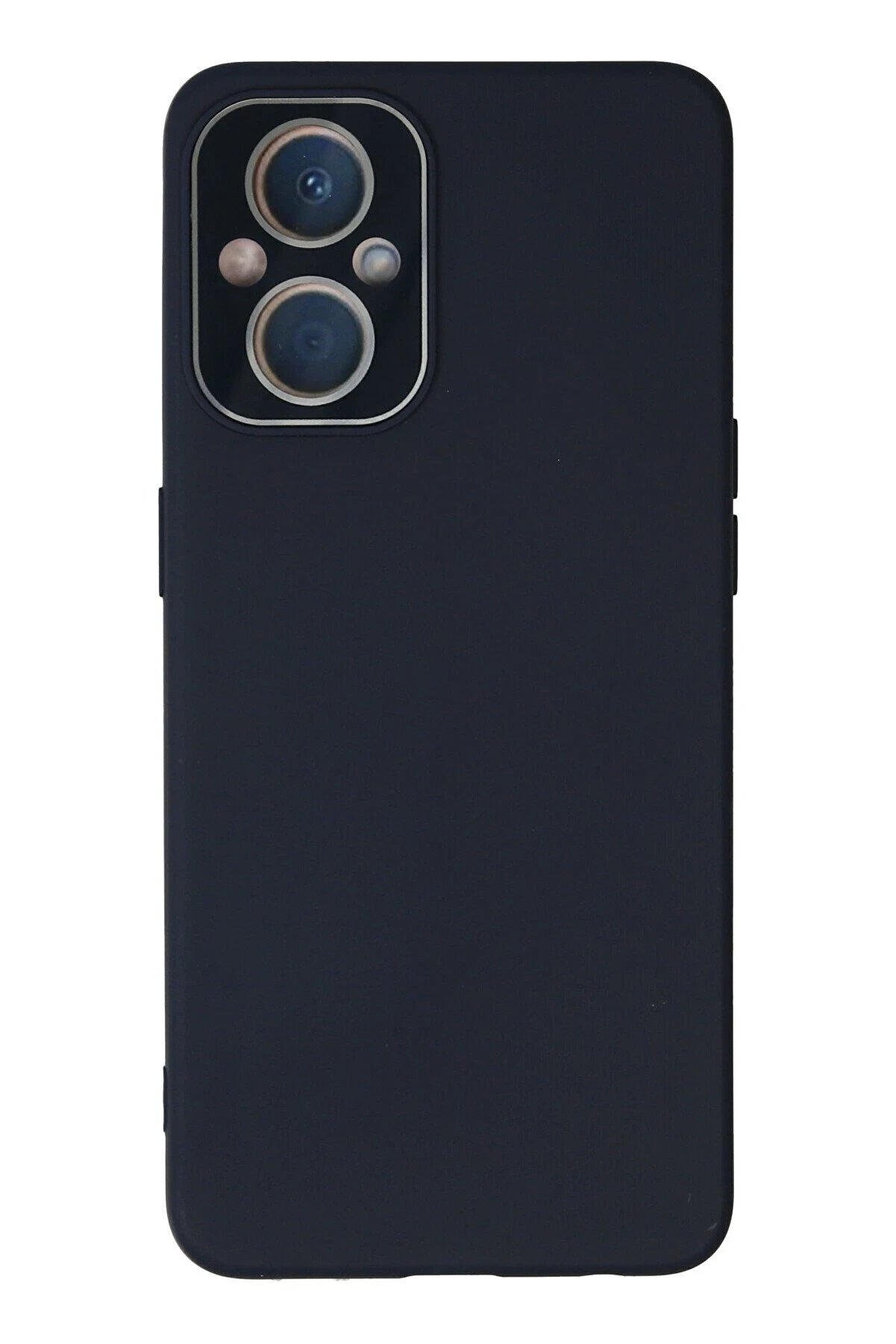 CepteToptan Oppo Reno 7 Lite Kılıf Lansman Glass Kapak - Lacivert - DROPX3042-5435