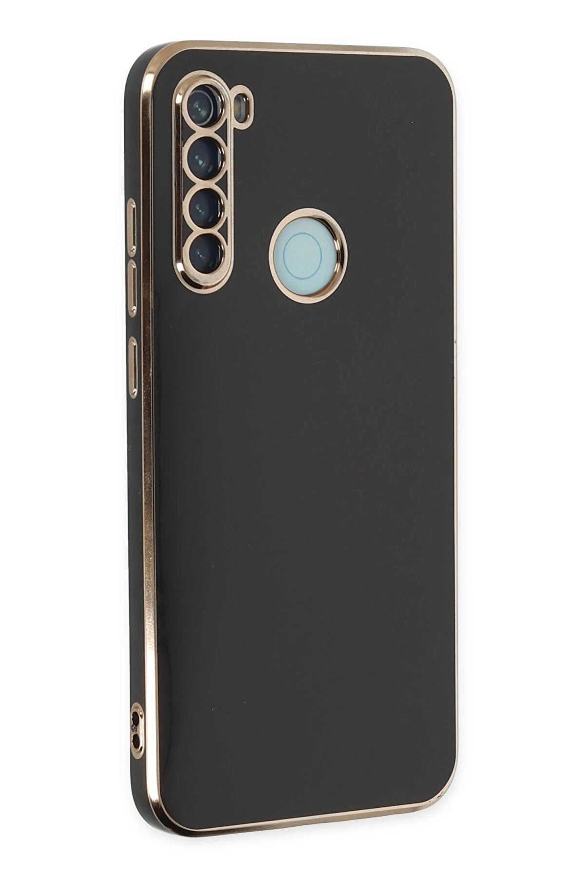 Xi̇aomi̇ Redmi̇ Note 8 Kılıf Volet Si̇li̇kon - Si̇yah - Dropx4412-5412