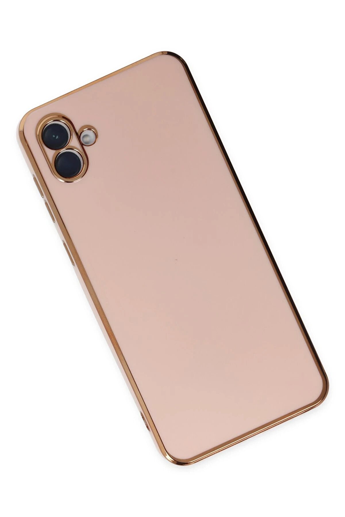 Samsung Galaxy A04 Kılıf Volet Si̇li̇kon - Pembe - Dropx7187-4370