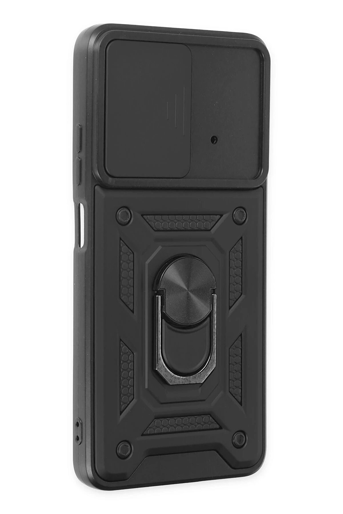 Xi̇aomi̇ Poco X4 Pro 5G Kılıf Pars Lens Y&uuml;z&uuml;kl&uuml; Si̇li̇kon - Si̇yah - Dropx5658-9088