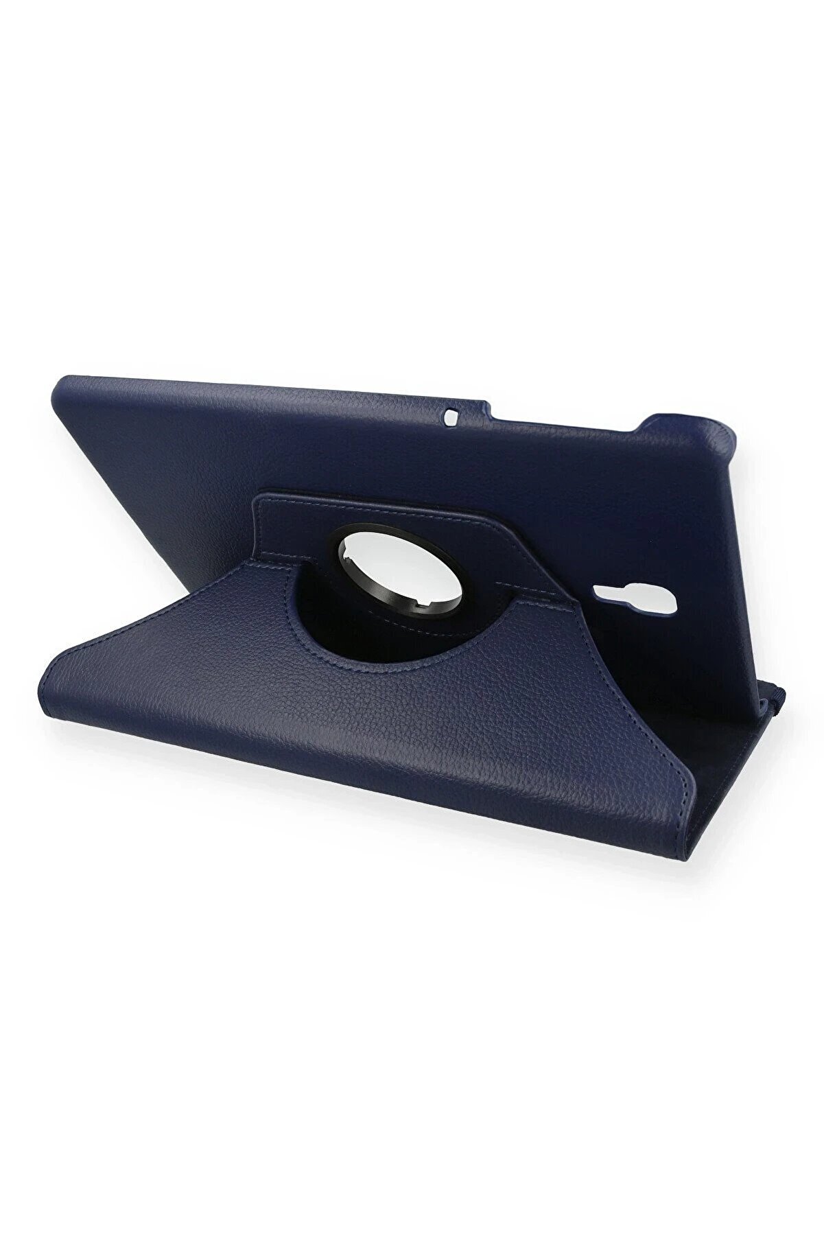 CepteToptan Samsung Galaxy T590 Tab A 10.5 Kılıf 360 Tablet Deri Kılıf - Lacivert - DROPX6902-6733