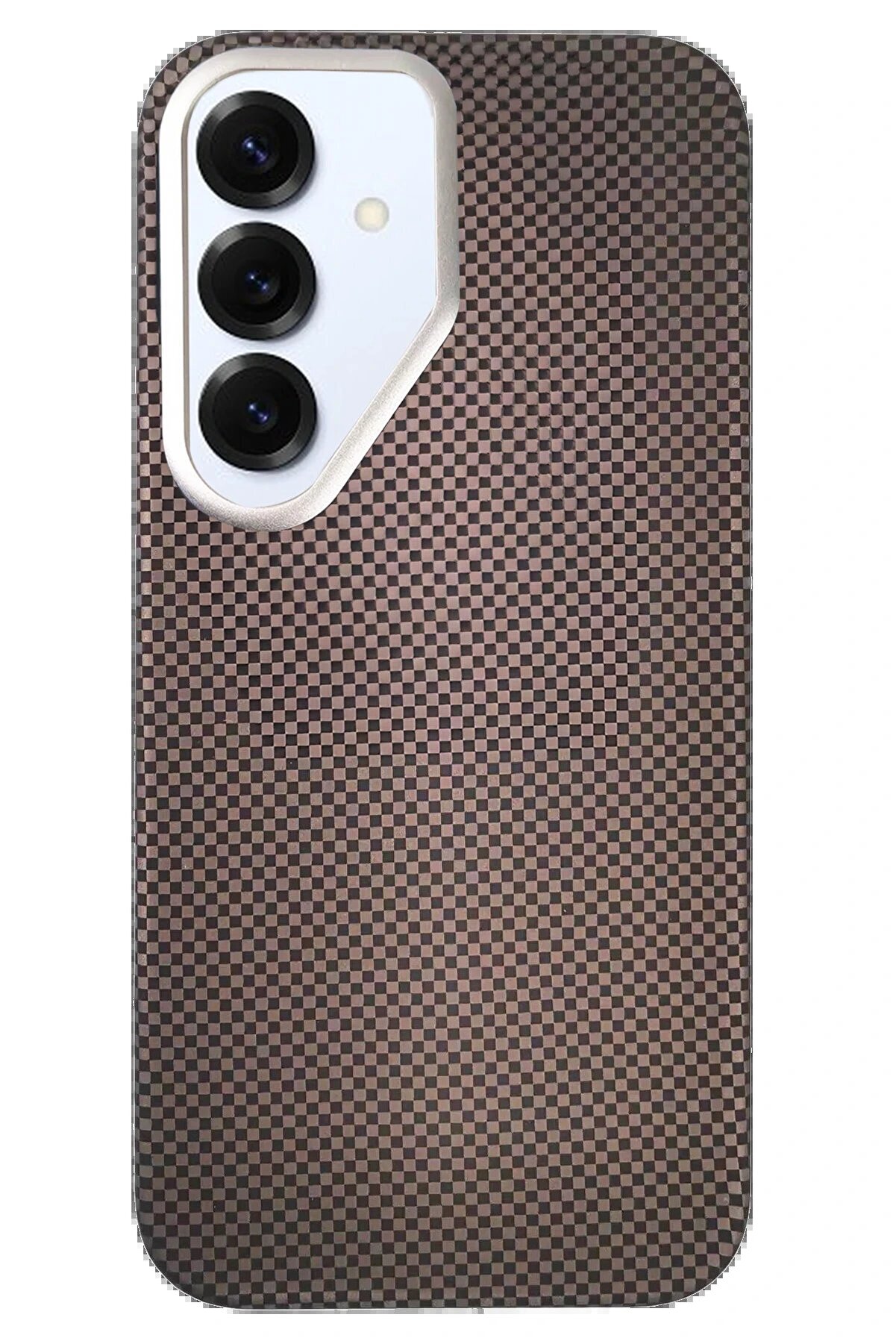 CepteToptan Samsung Galaxy S25 Besa Magsafe Kapak - Natural Grey - DROPX6410-3215