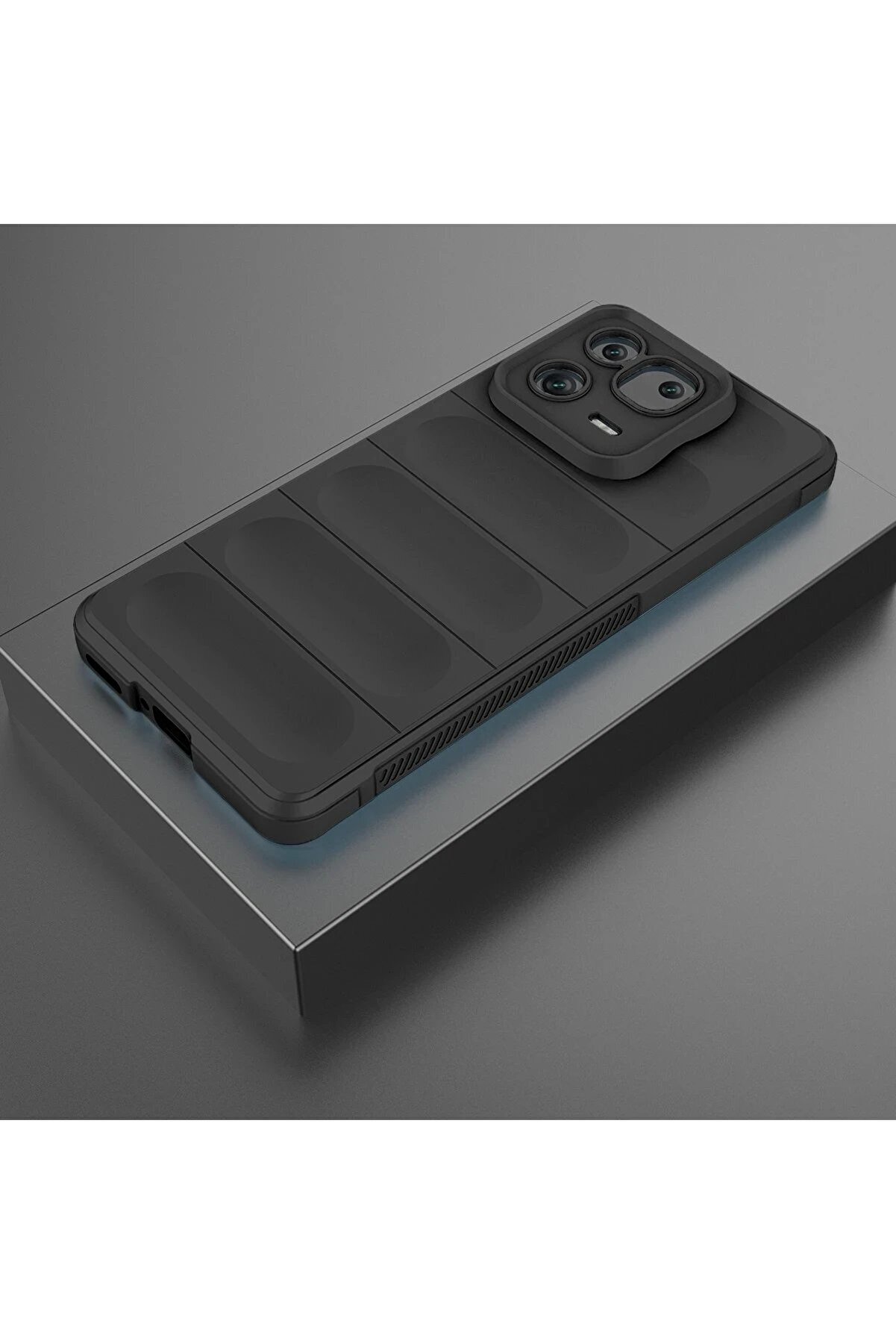 Xi̇aomi̇ Mi̇ 13 Kılıf Opti̇mum Si̇li̇kon - Si̇yah - Dropx3911-2599