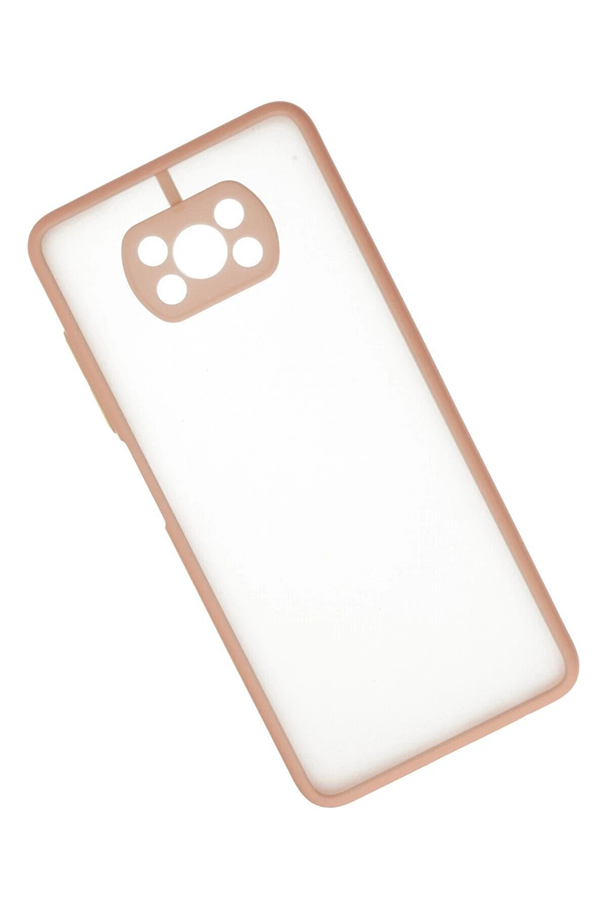 Xi̇aomi̇ Pocophone X3 Kılıf Montreal Si̇li̇kon Kapak - Pembe - Dropx9854-2763