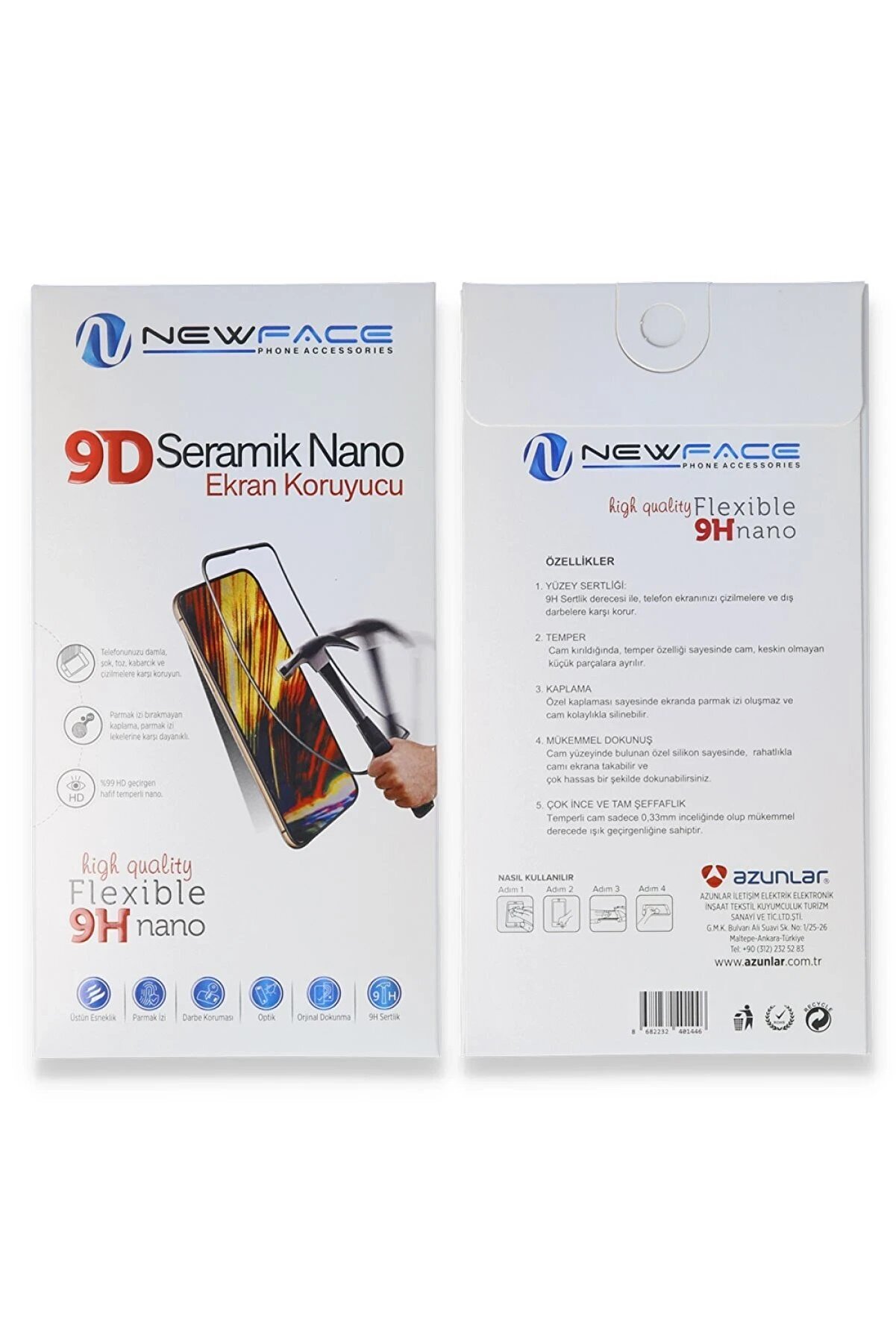 CepteToptan Realme C55 Seramik Nano Ekran Koruyucu - DROPX6140-1547