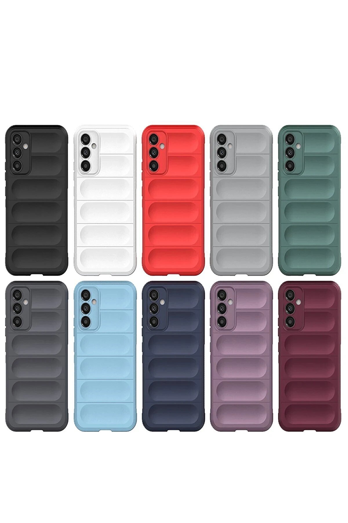 Samsung Galaxy A25 5G Kılıf Opti̇mum Si̇li̇kon - Mor - Dropx7874-7973