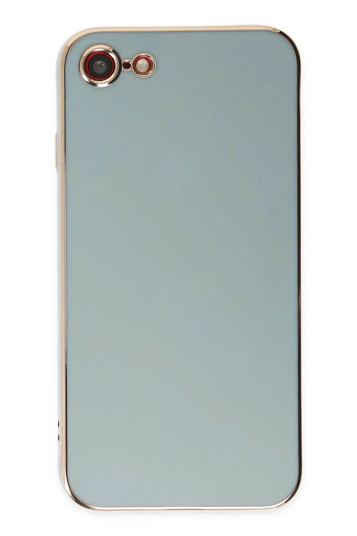 İphone 7 Kılıf Volet Si̇li̇kon - A&ccedil;ık Yeşi̇l - Dropx5479-6911