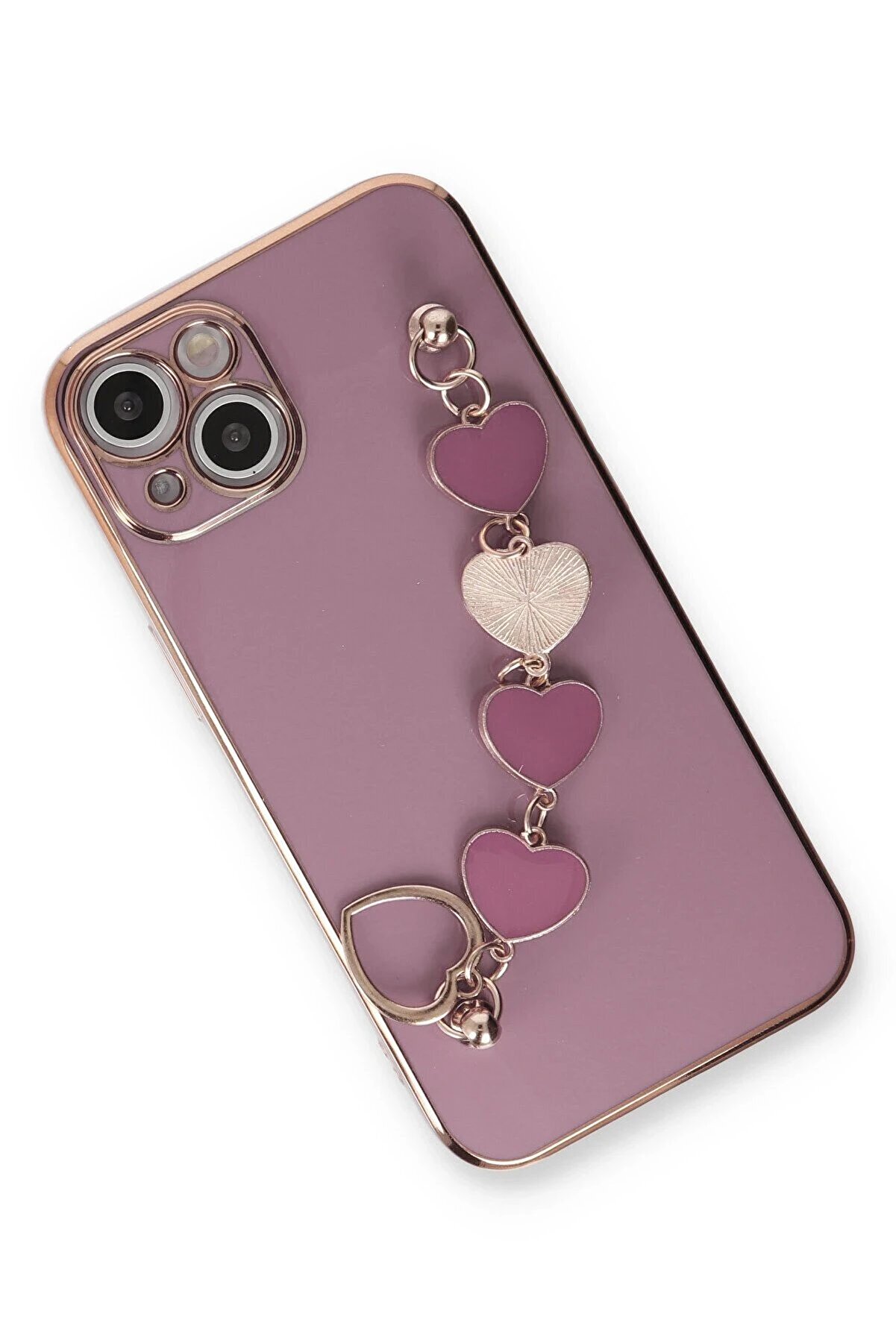 İphone 14 Plus Kılıf Esi̇la Si̇li̇kon - Mor - Dropx9127-3013