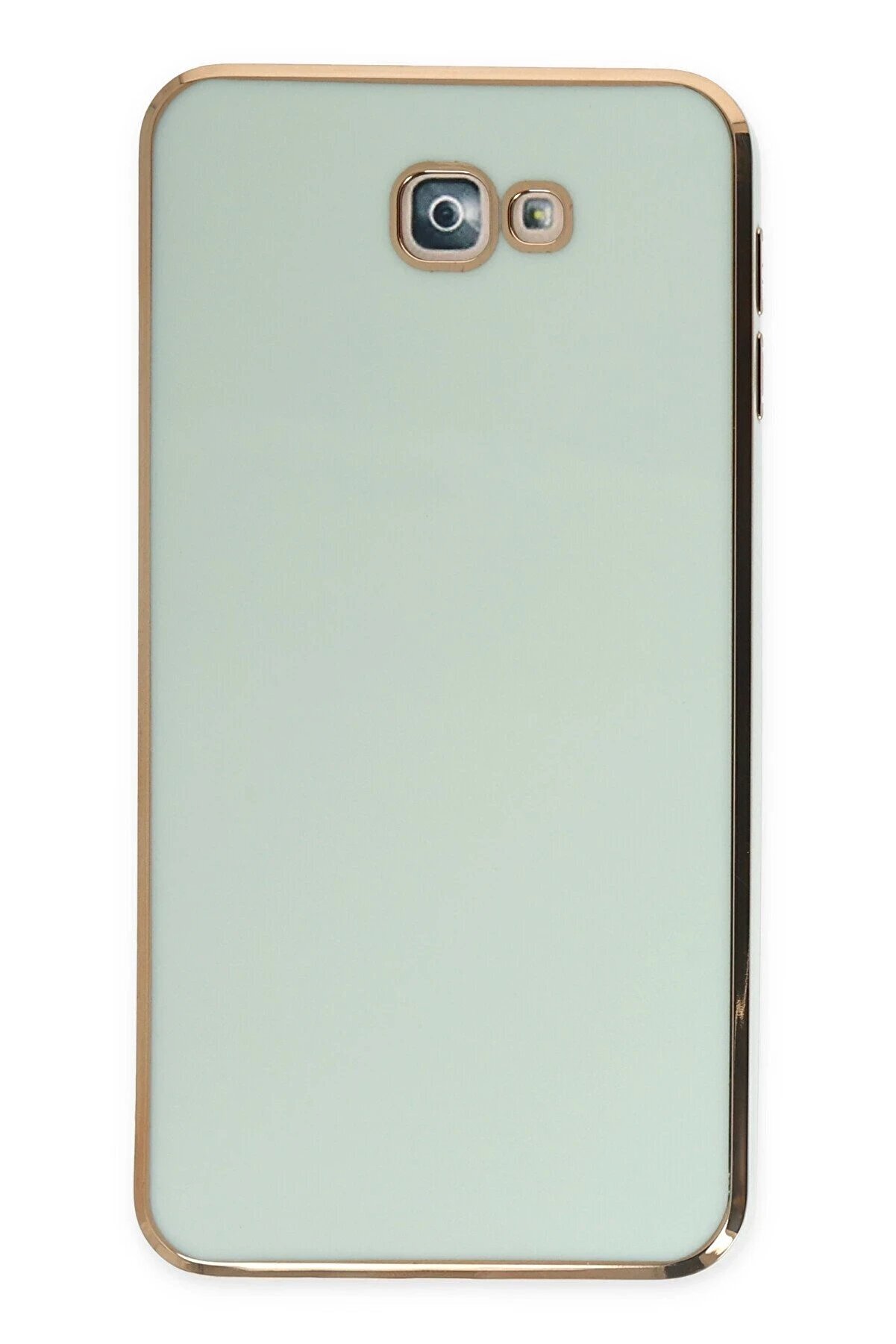 CepteToptan Samsung Galaxy J7 Prime Kılıf Volet Silikon - Açık Yeşil - DROPX5990-4395