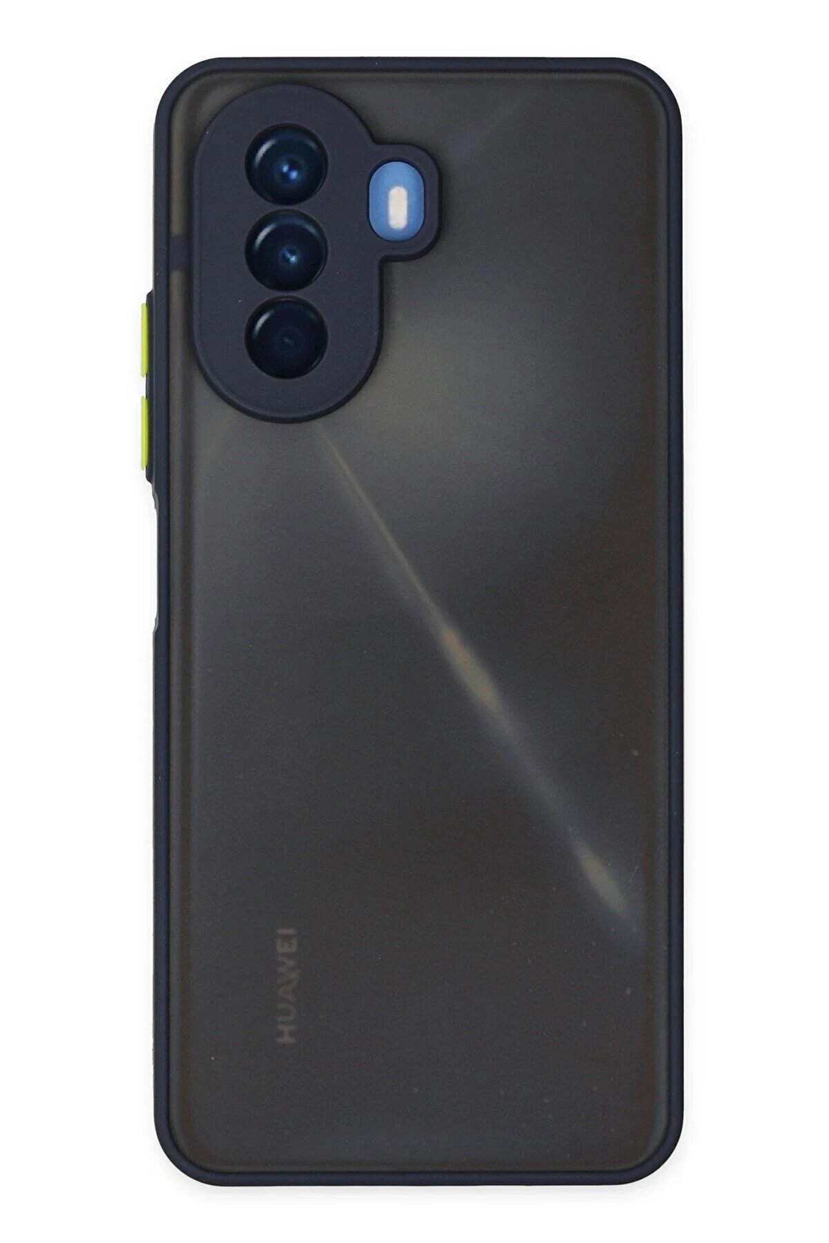 CepteToptan Huawei Nova Y70 Kılıf Montreal Silikon Kapak - Lacivert - DROPX6538-5216