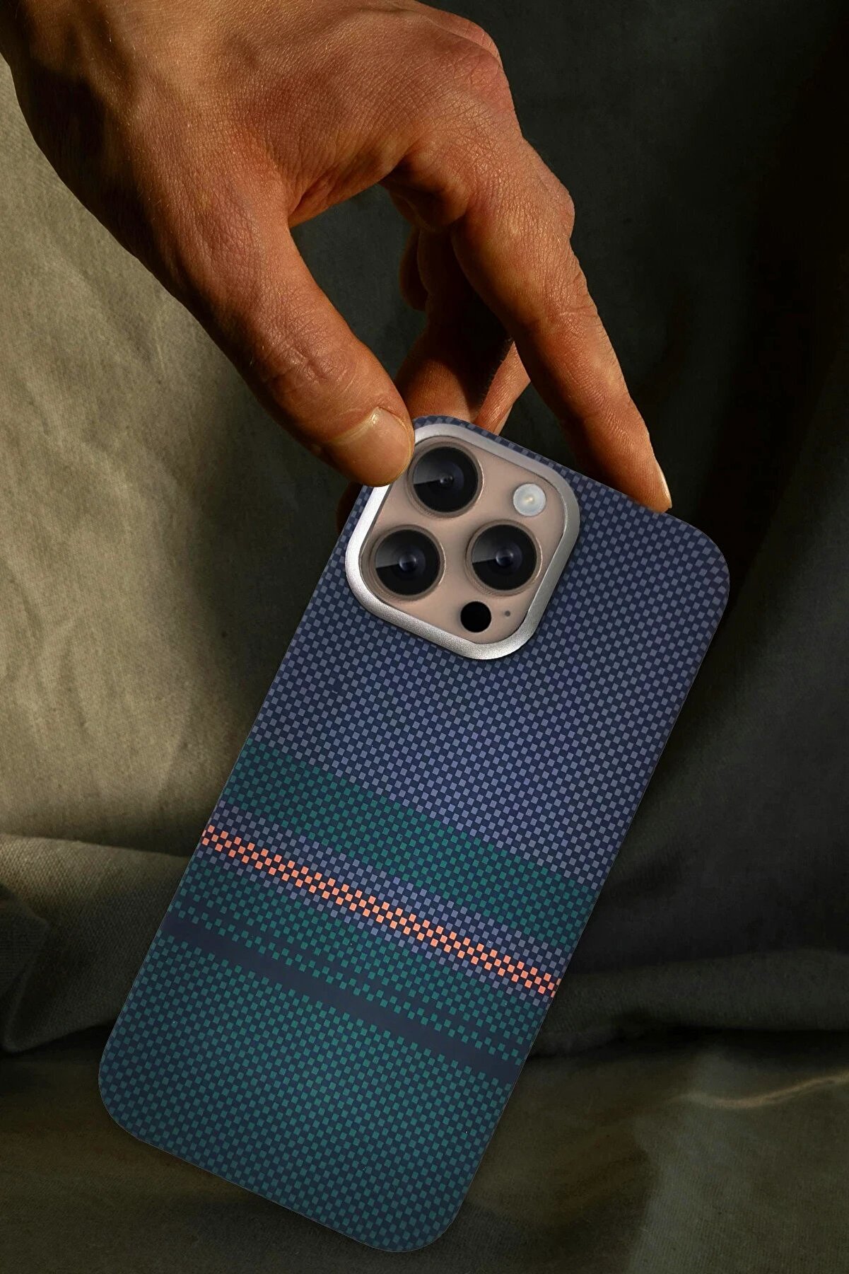 CepteToptan iPhone 14 Pro Max Besa Magsafe Kapak - Desert - DROPX7979-9913