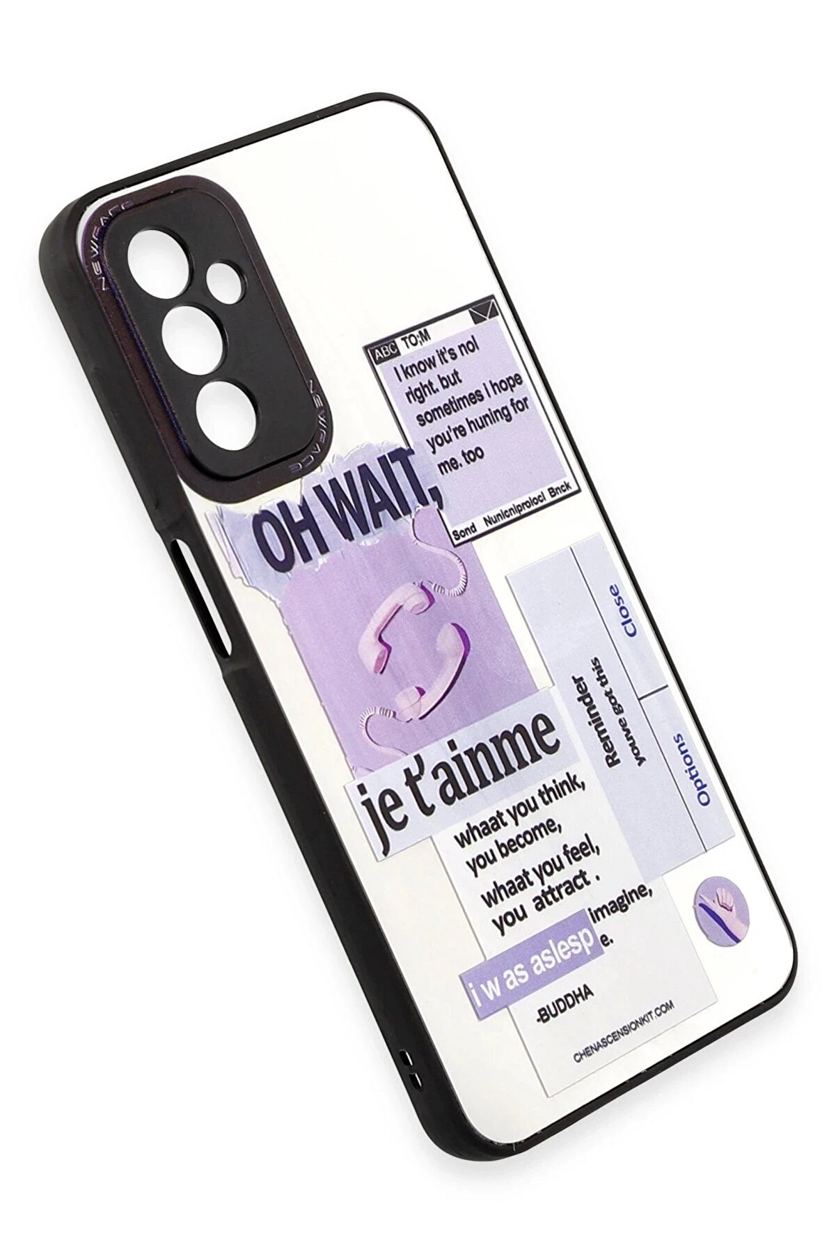 Samsung Galaxy M23 Kılıf Mi̇rror Desenli̇ Kapak - Mi̇rror - 4 - Dropx6597-1599