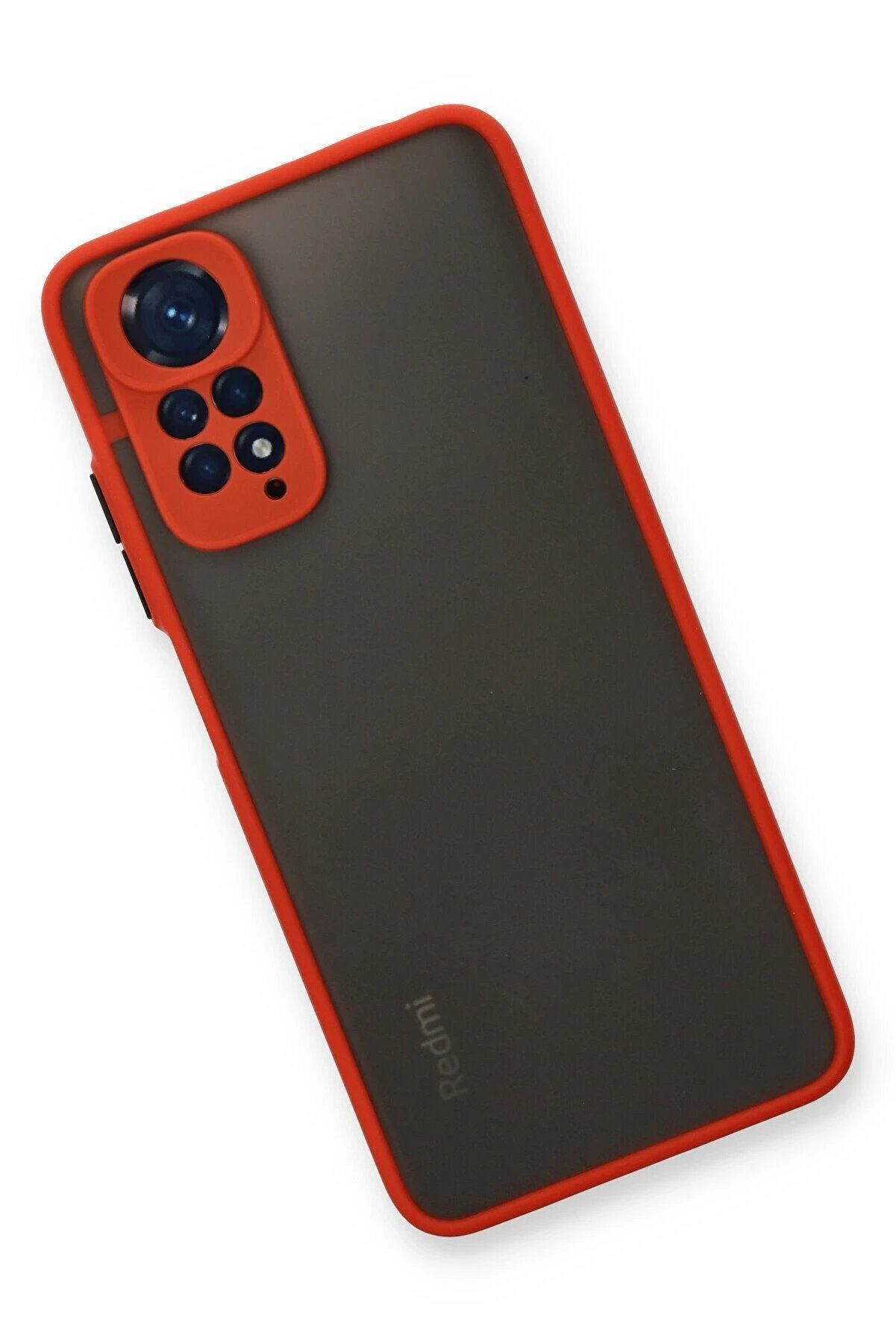 Xi̇aomi̇ Redmi̇ Note 11 Pro Kılıf Montreal Si̇li̇kon Kapak - Kırmızı - Dropx9637-8112