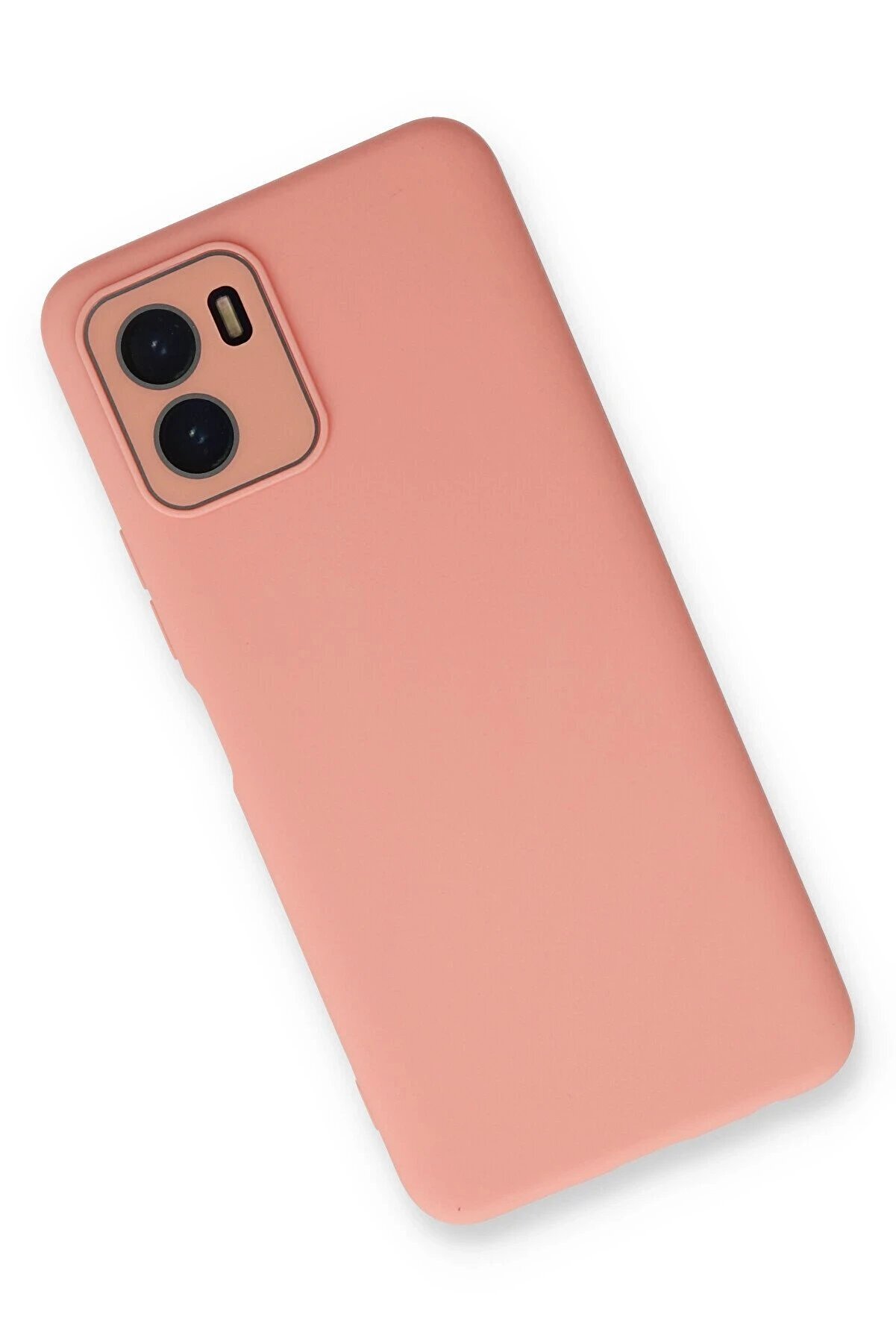 Vi̇vo Y15S Kılıf Lansman Glass Kapak - Pembe - Dropx9511-3736