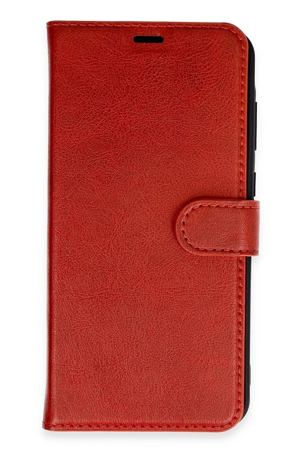 Samsung Galaxy M15 Kılıf Trend S Plus Kapaklı Kılıf - Kırmızı - Dropx3055-2521