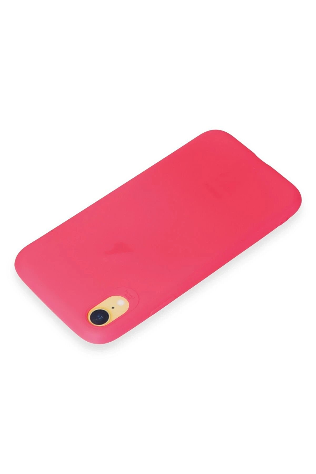İphone Xr Kılıf Fi̇rst Si̇li̇kon - Pembe - Dropx5942-8038
