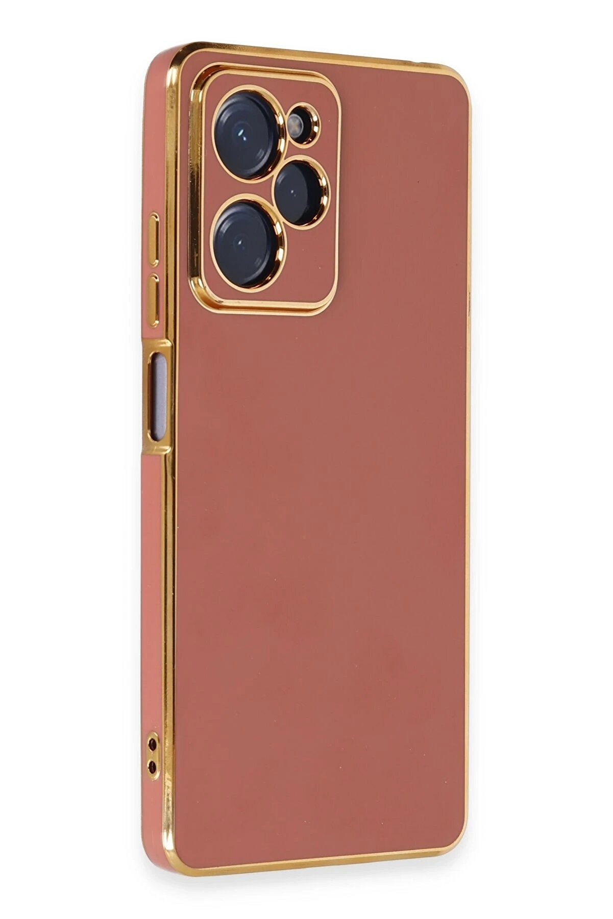 Xi̇aomi̇ Poco X5 Pro 5G Kılıf Volet Si̇li̇kon - Kırmızı - Dropx3216-5890