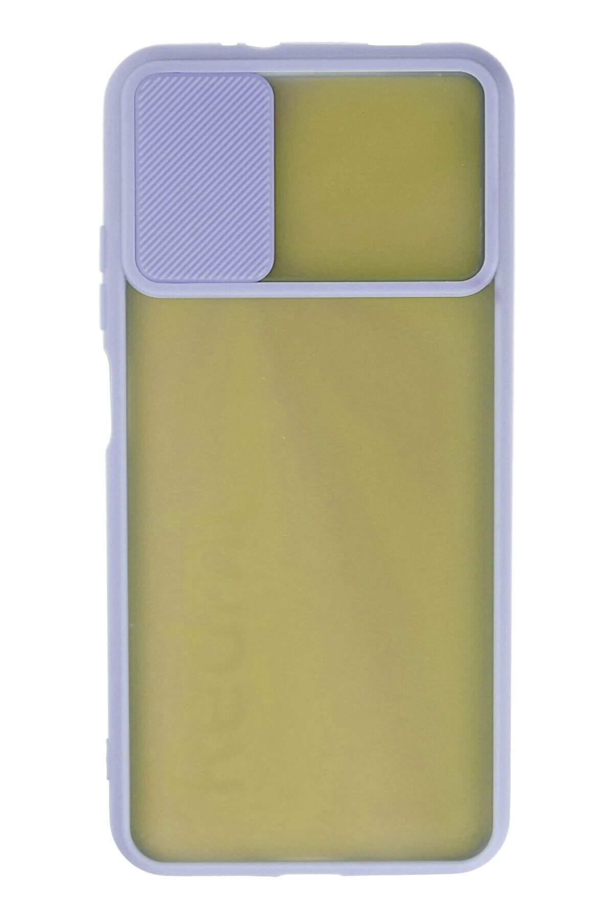 Xi̇aomi̇ Redmi̇ 9T Kılıf Palm Buzlu Kamera Sürgülü Si̇li̇kon - Li̇la - Dropx4207-2893