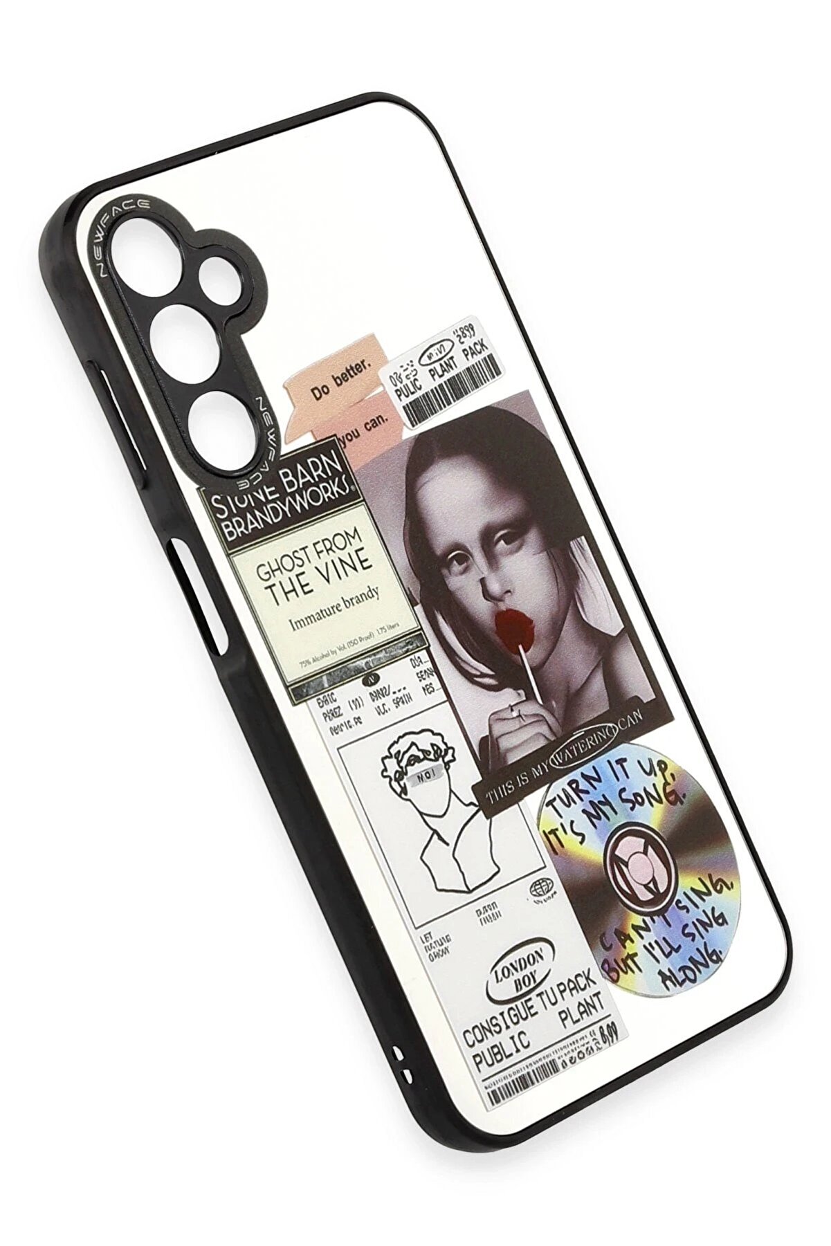 Samsung Galaxy A04S Kılıf Mi̇rror Desenli̇ Kapak - Mi̇rror - 2 - Dropx8384-5001