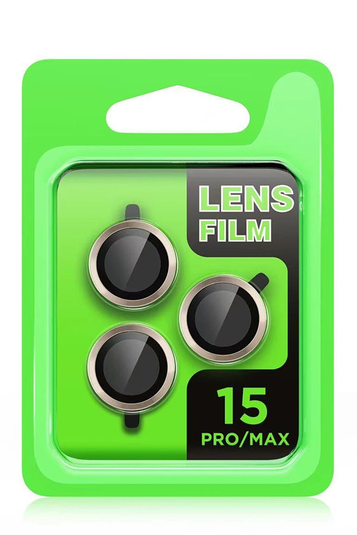 İphone 15 Pro Raze Metal Kamera Lens - Si̇yah - Dropx7716-8914