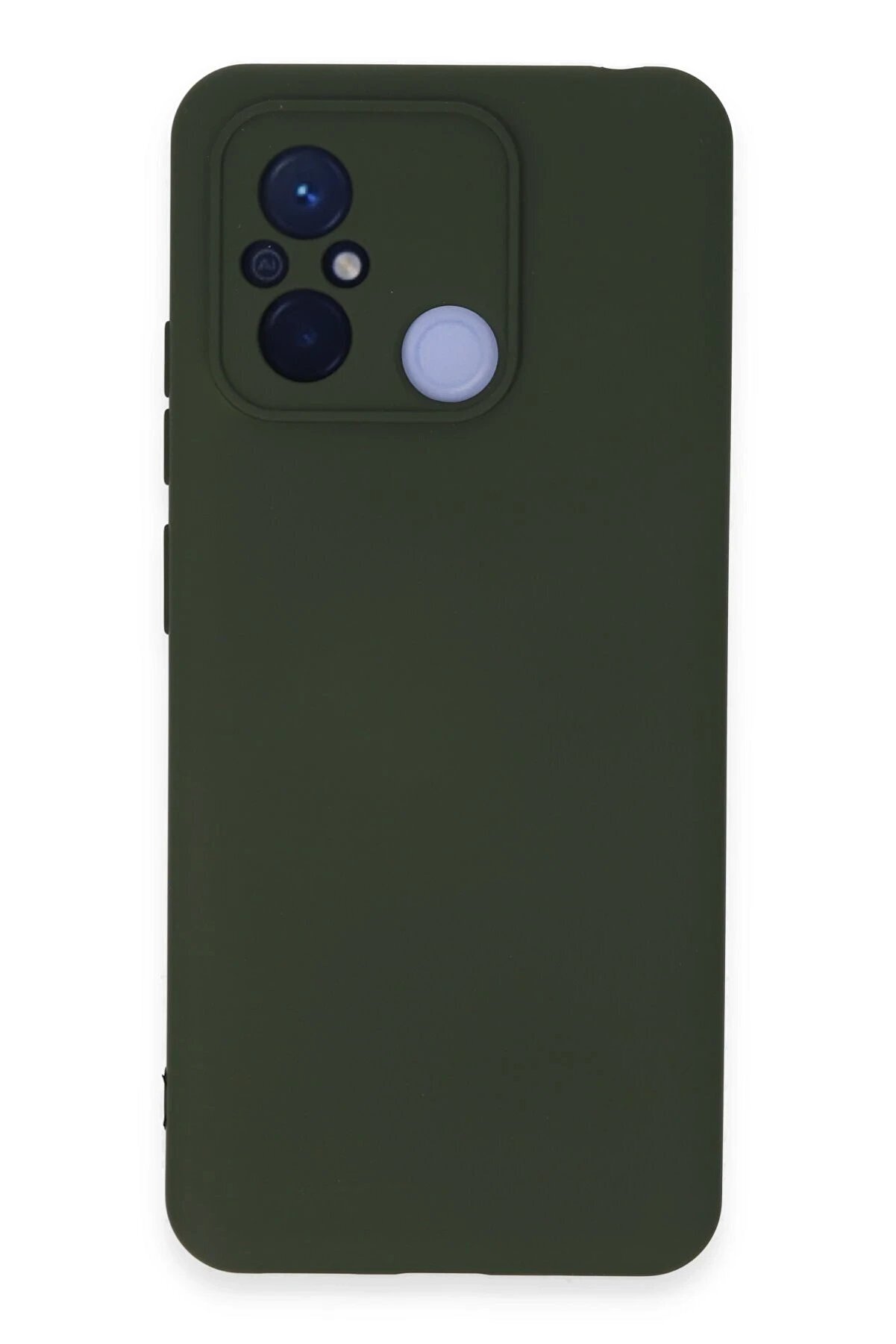 CepteToptan Xiaomi Redmi 12C Kılıf Nano içi Kadife Silikon - Koyu Yeşil - DROPX1481-5222