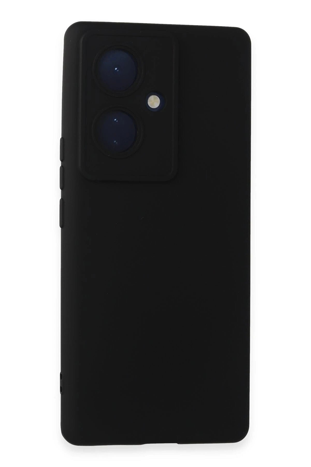 CepteToptan Vivo V29 Lite Kılıf Nano içi Kadife Silikon - Siyah - DROPX6027-8143