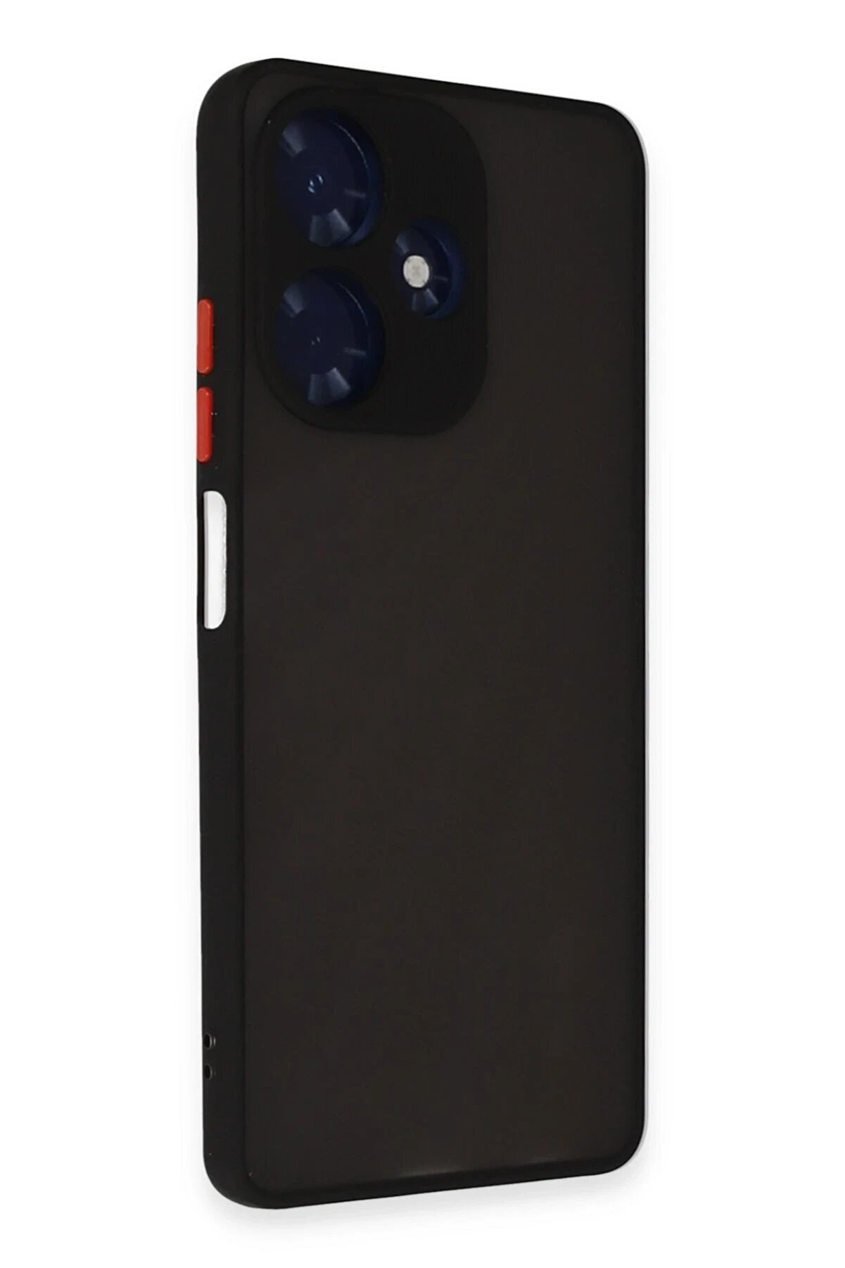 İnfi̇ni̇x Hot 30 4G Kılıf Montreal Si̇li̇kon Kapak - Si̇yah - Dropx2329-4927