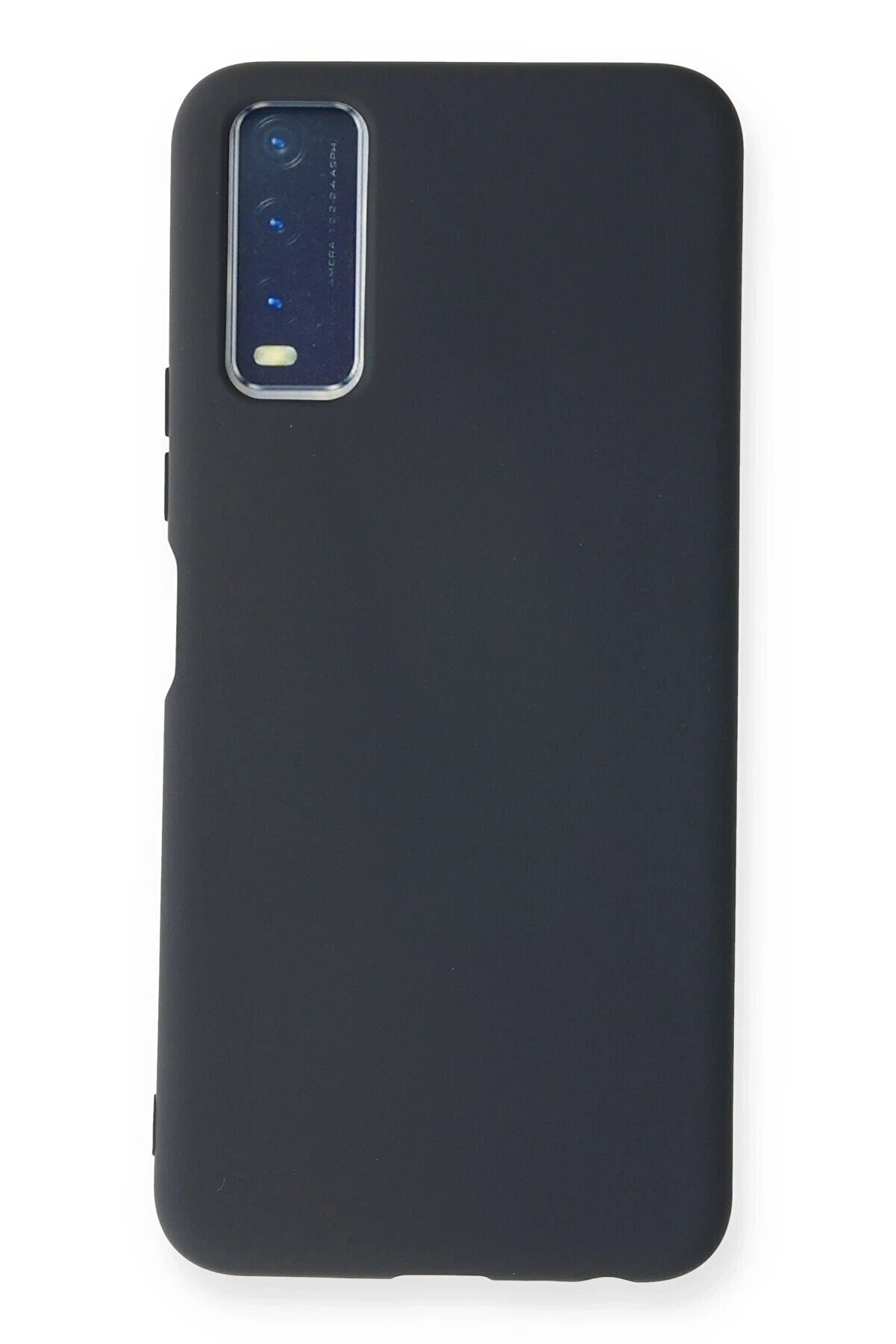 CepteToptan Vivo Y11S Kılıf Nano içi Kadife Silikon - Lacivert - DROPX7624-7588