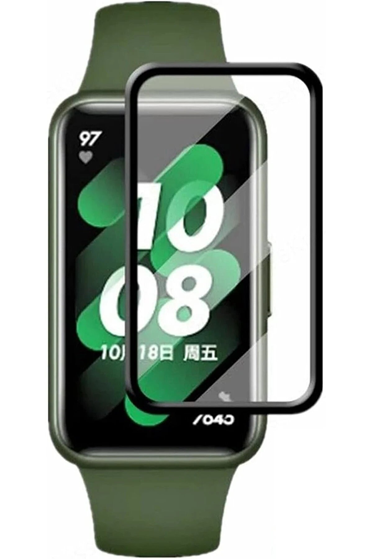 DropCep Huawei Band 8 Polymer Nano Ekran Koruyucu - Şeffaf - Ogz3791-3687