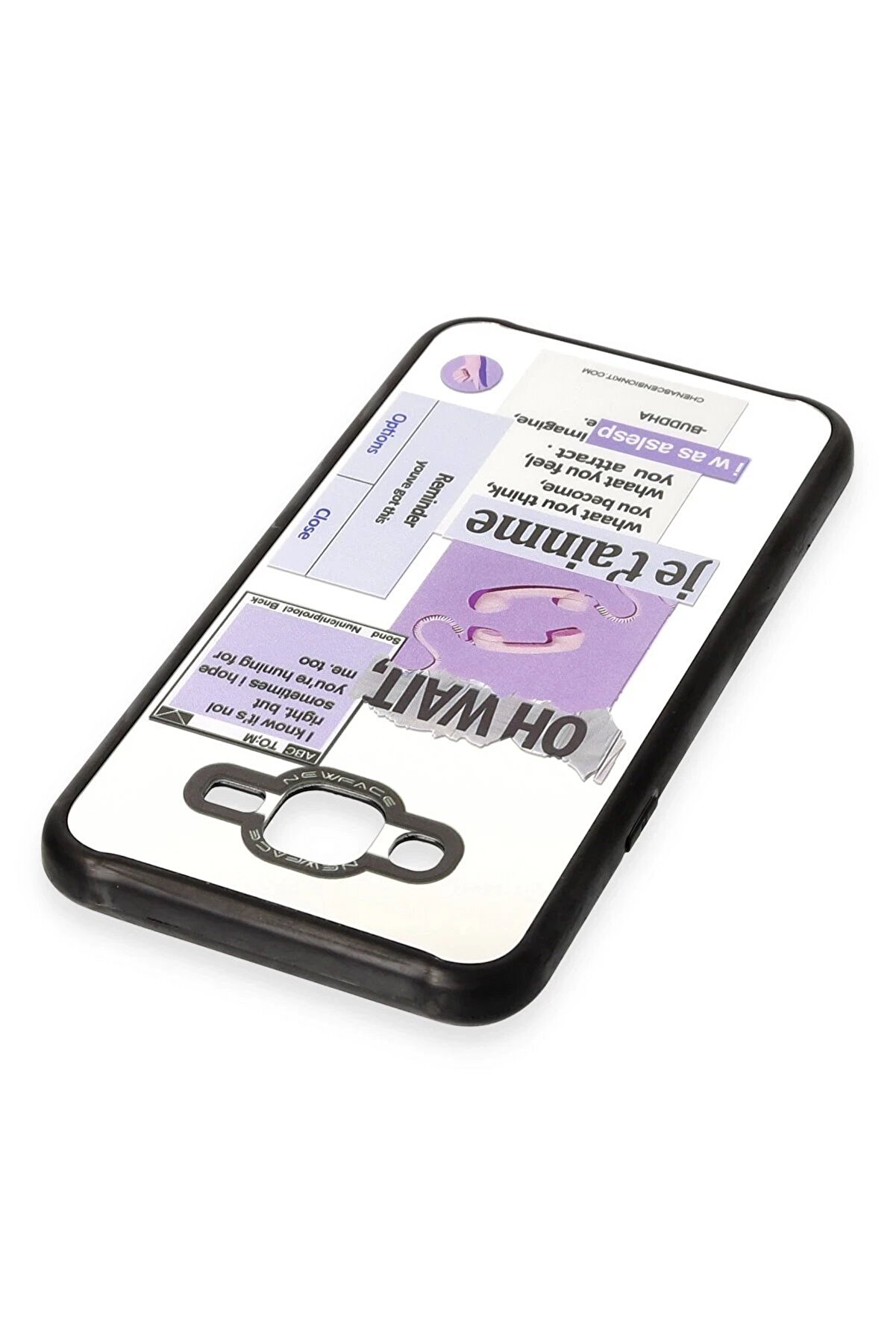 Samsung Galaxy J7 Kılıf Mi̇rror Desenli̇ Kapak - Mi̇rror - 4 - Dropx1584-1505