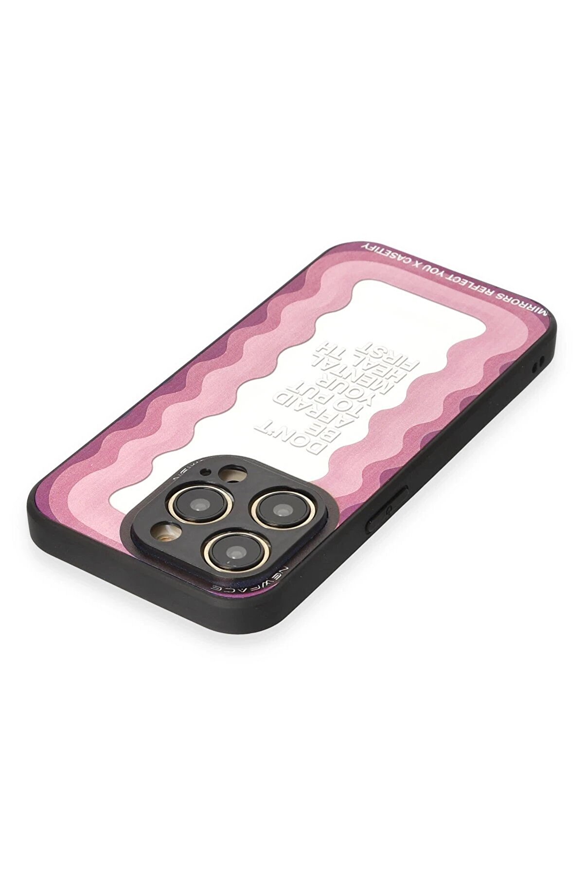 İphone 12 Pro Kılıf Mi̇rror Desenli̇ Kapak - Mi̇rror - 11 - Dropx4689-2017