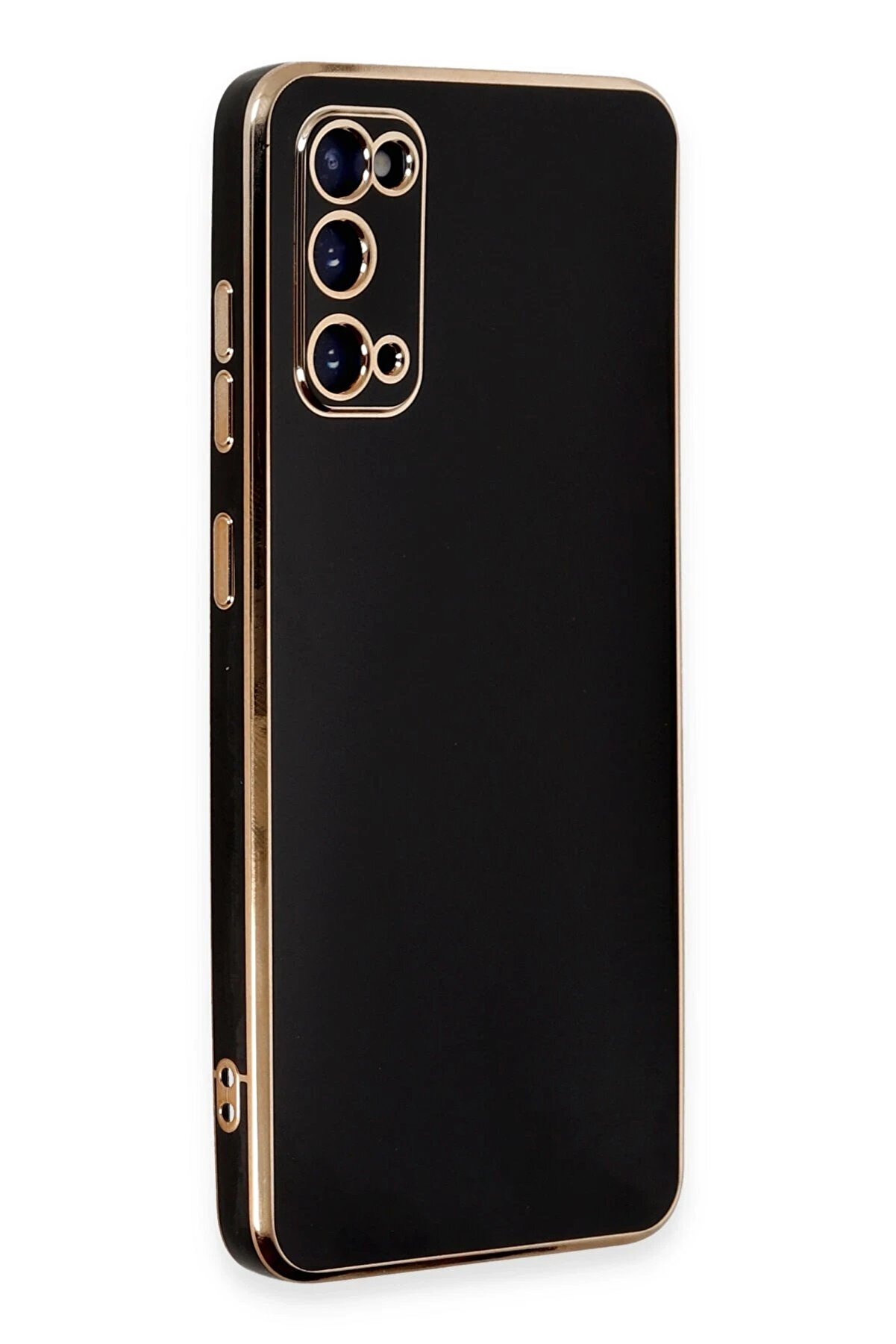 Samsung Galaxy S20 Kılıf Volet Si̇li̇kon - Si̇yah - Dropx8279-6364